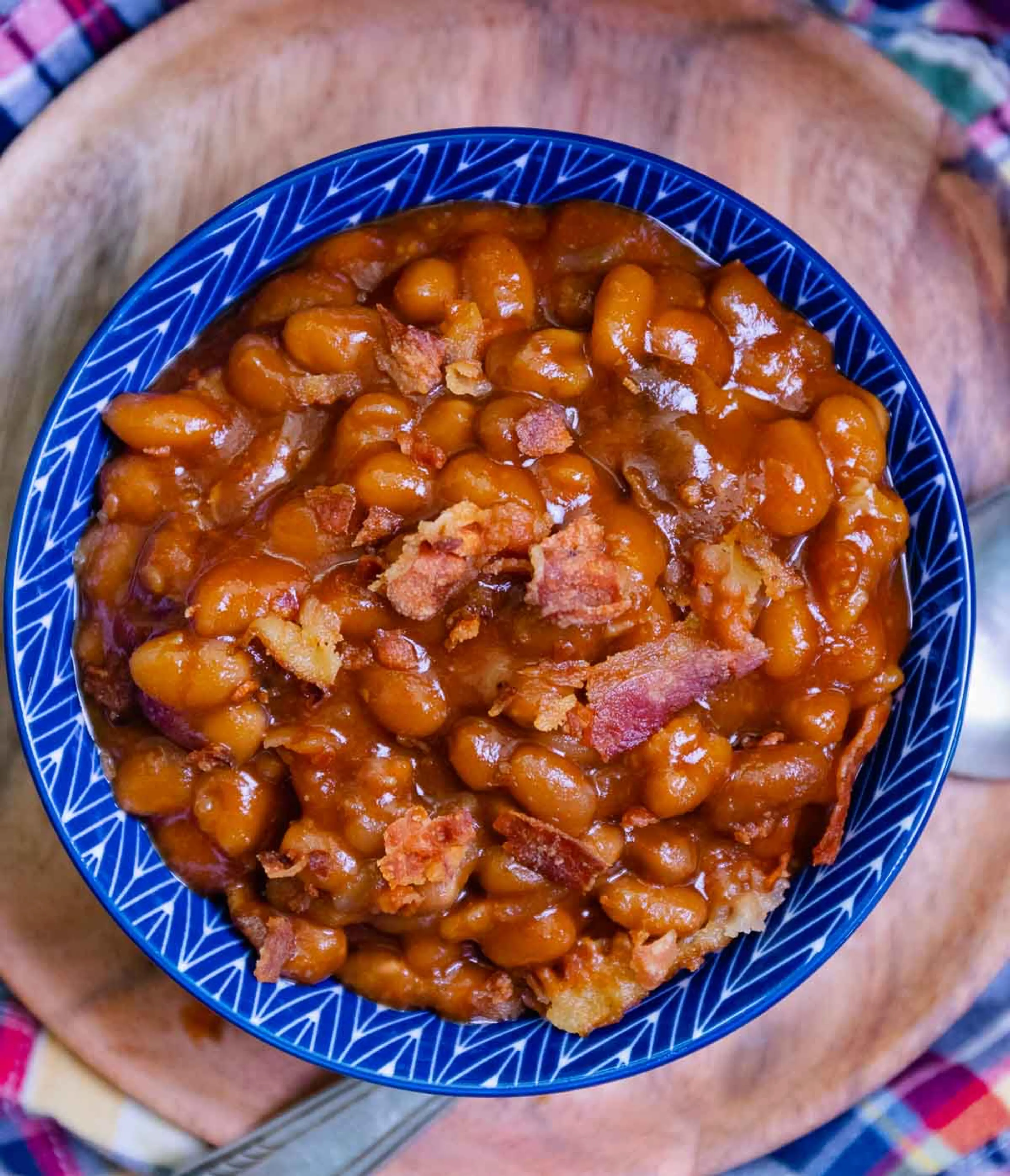 Easy Crock Pot Baked Beans