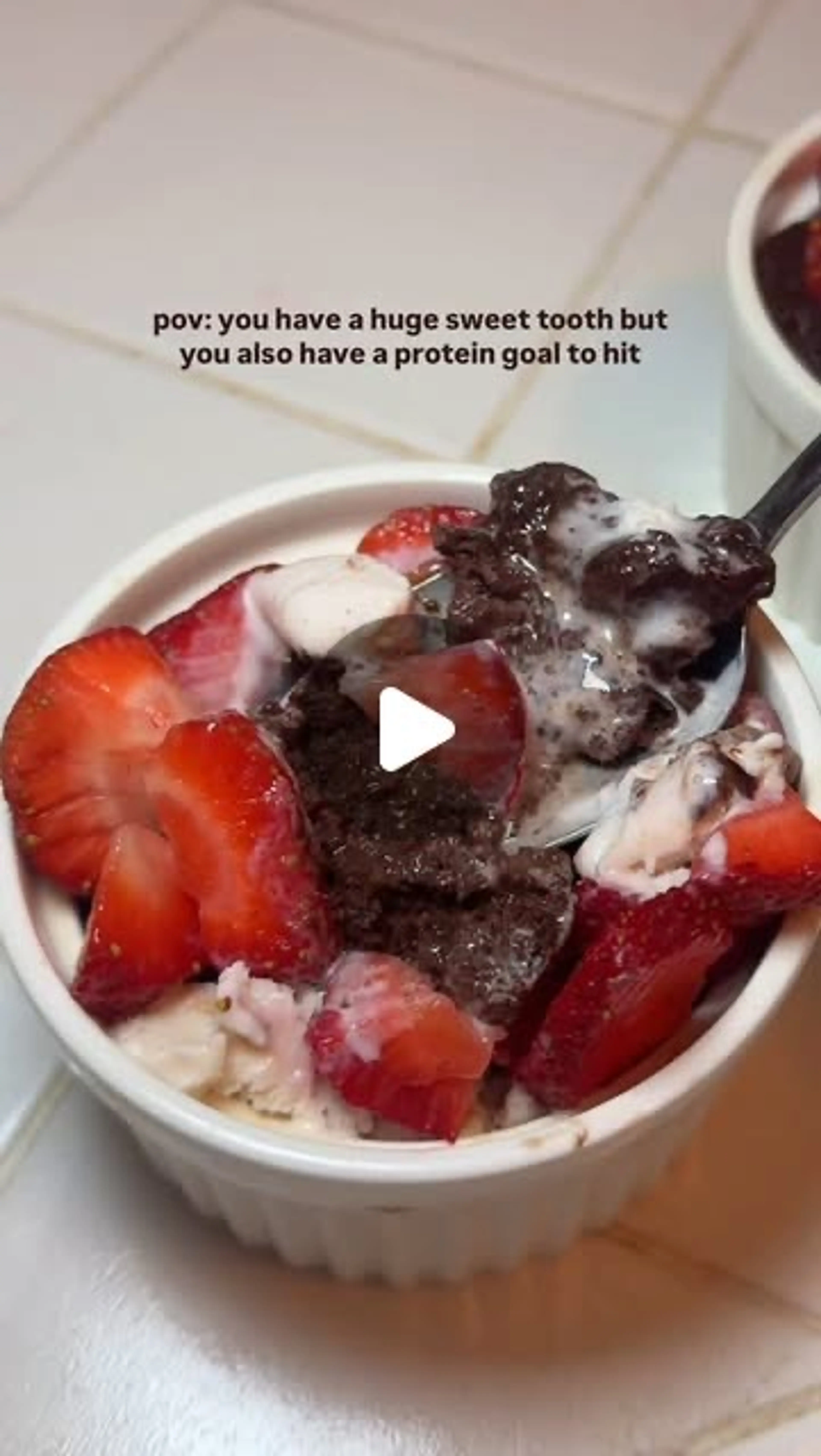 Protein Brownie Bowl