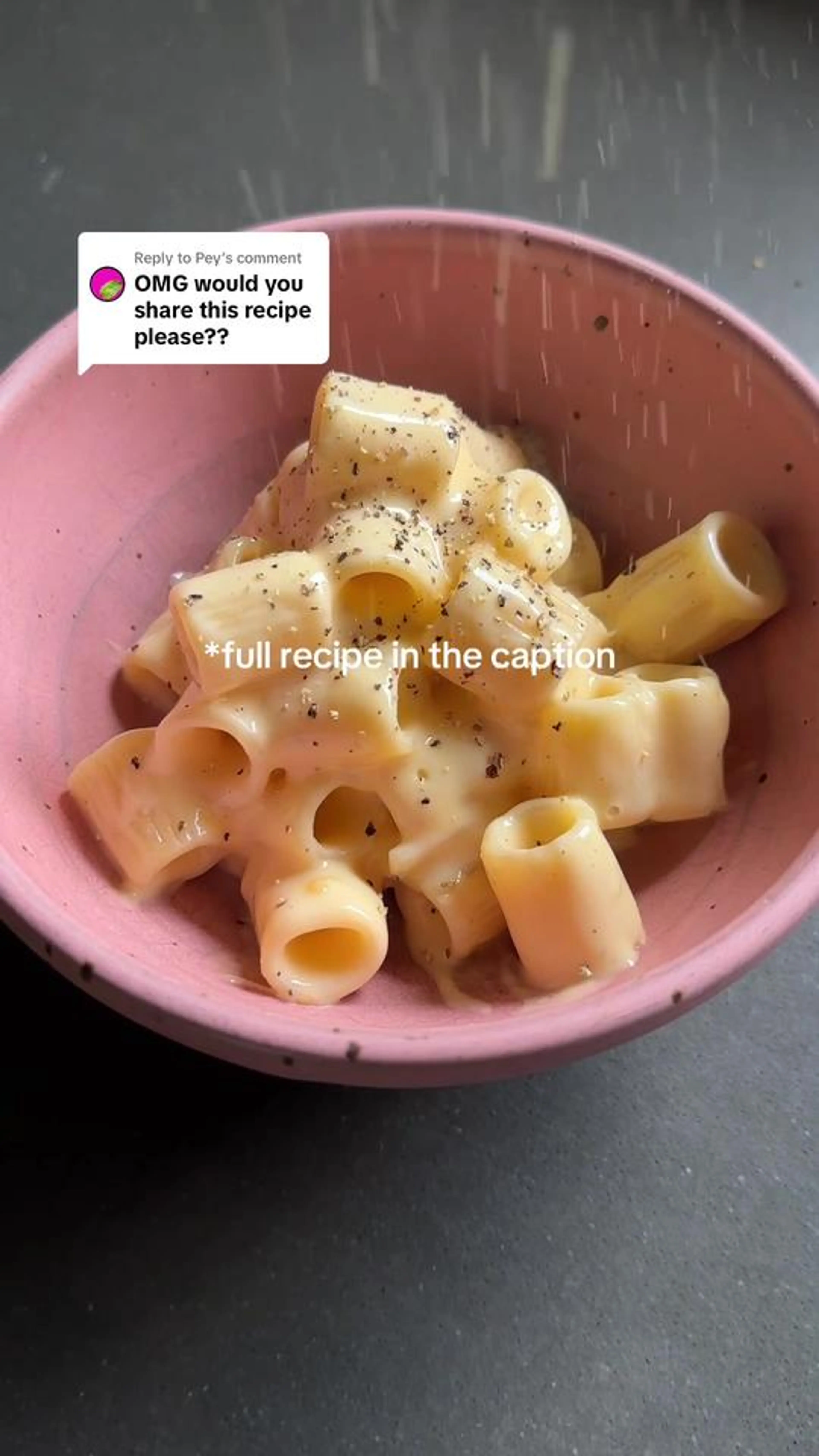 Single-serve Cottage Cheese Mac and Cheese