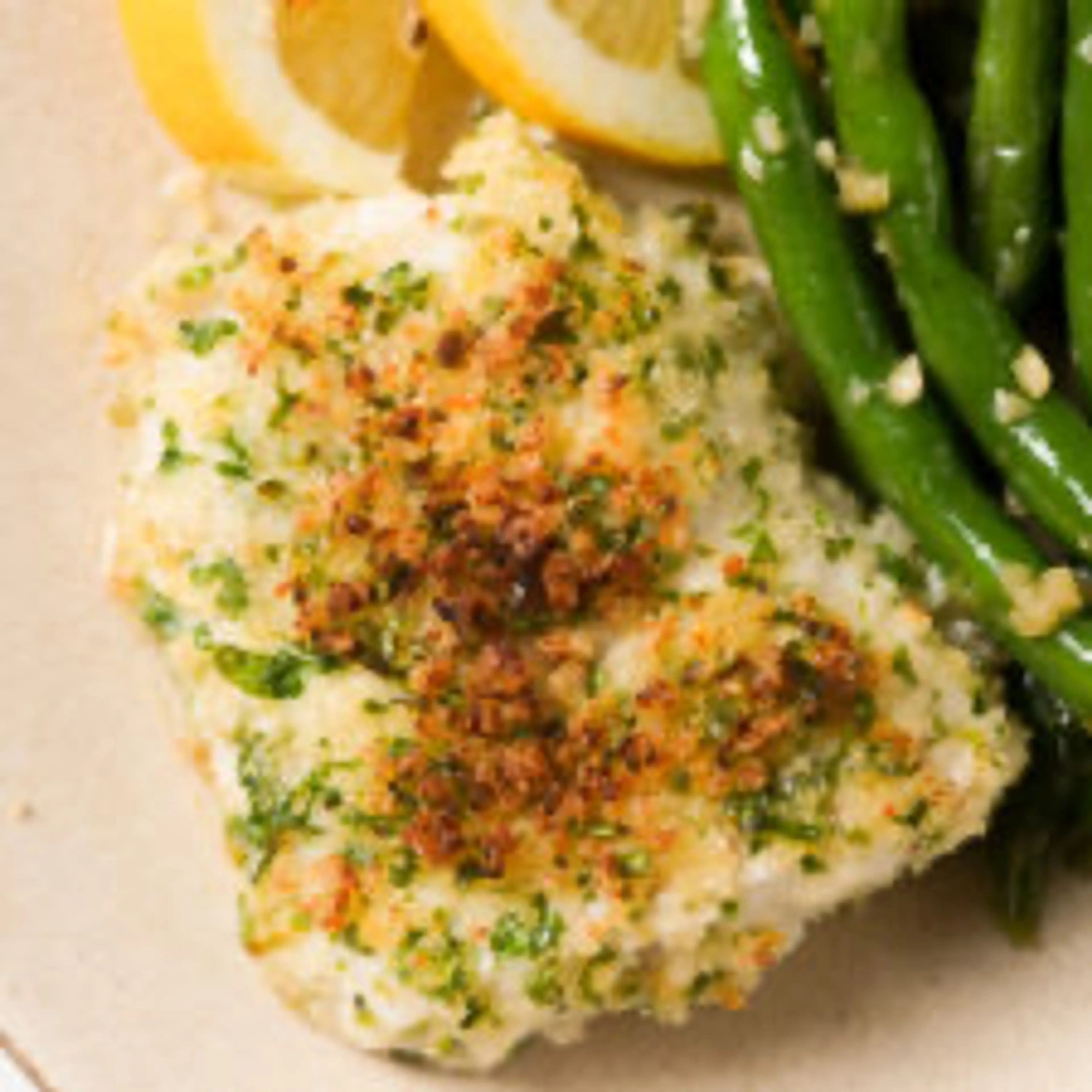 Baked Parmesan Crusted Cod