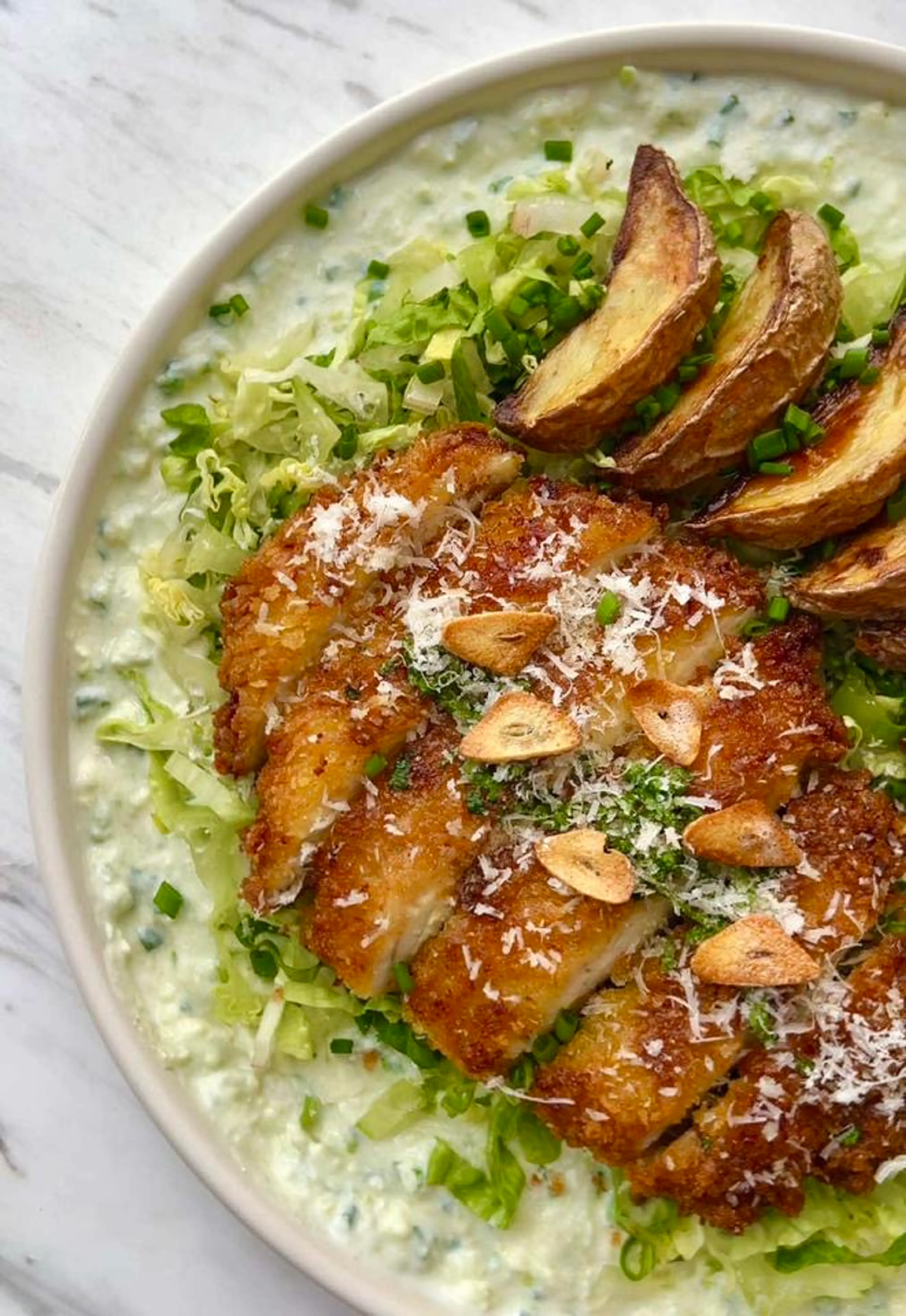 Garlic & Parmesan Crispy Chicken