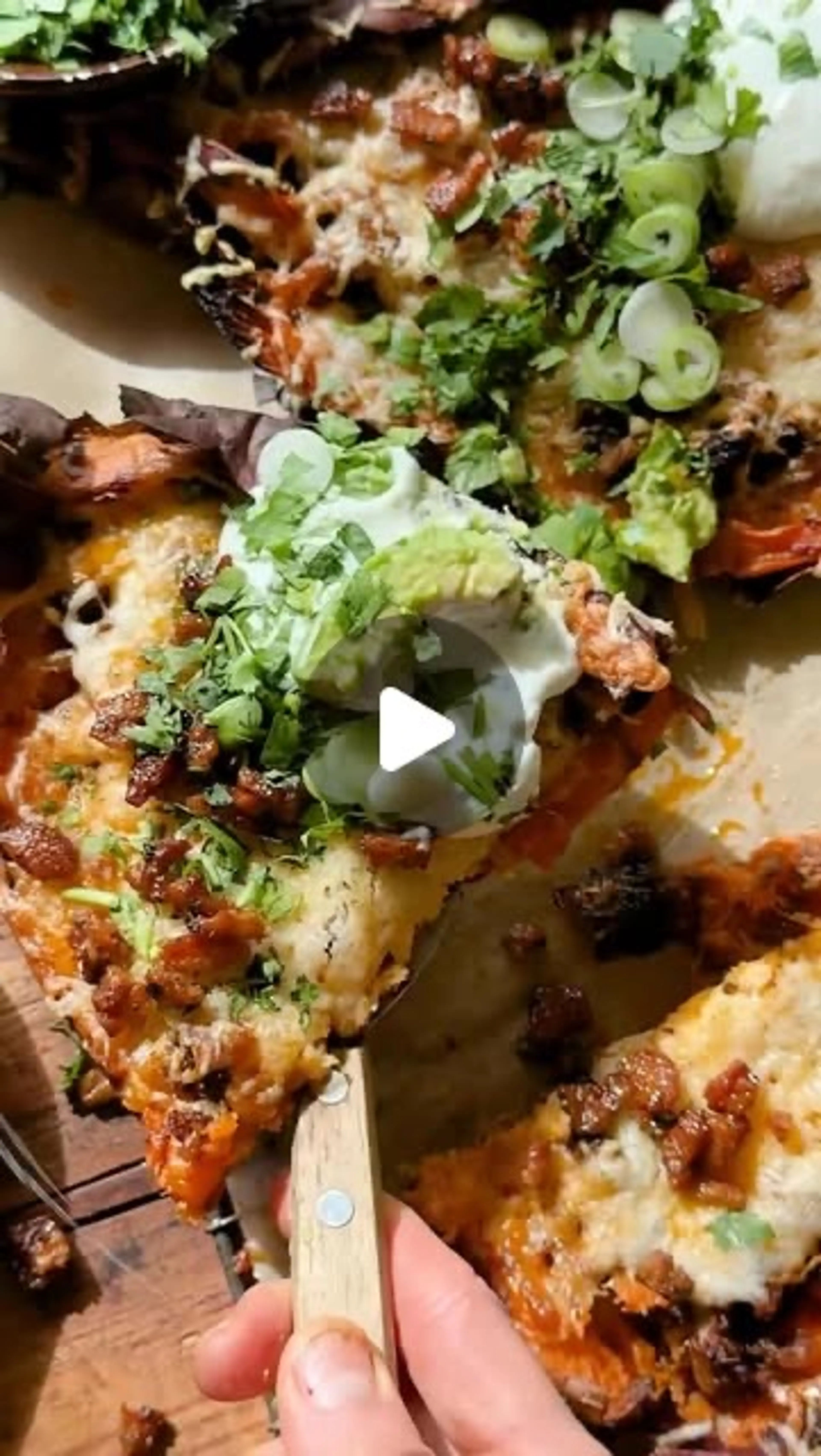 Chipotle Beef Sweet Potato Skins — with All the Toppings, of
