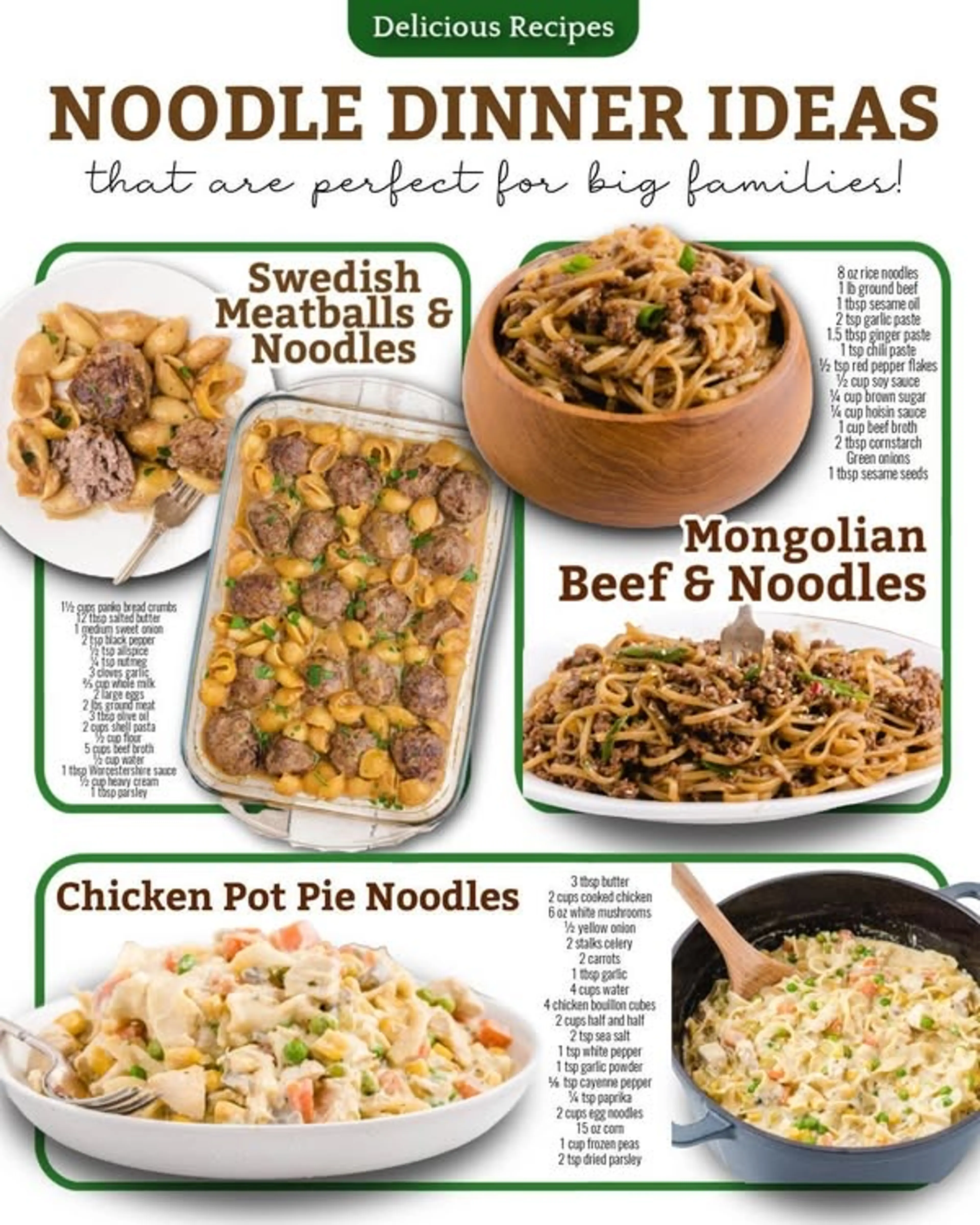 Noodle Night = Family Night
