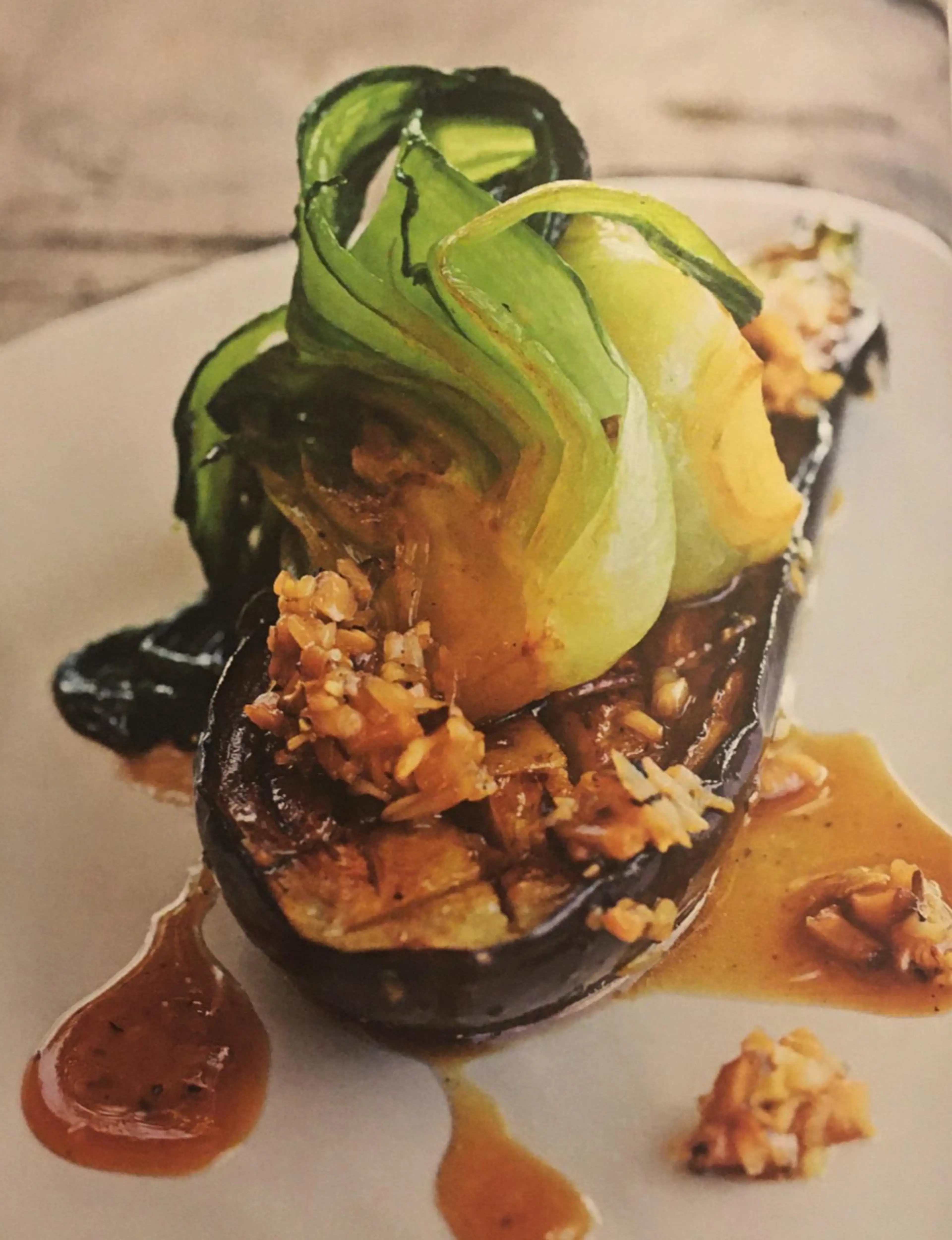 Auberginen und Pak Choi »asia style«