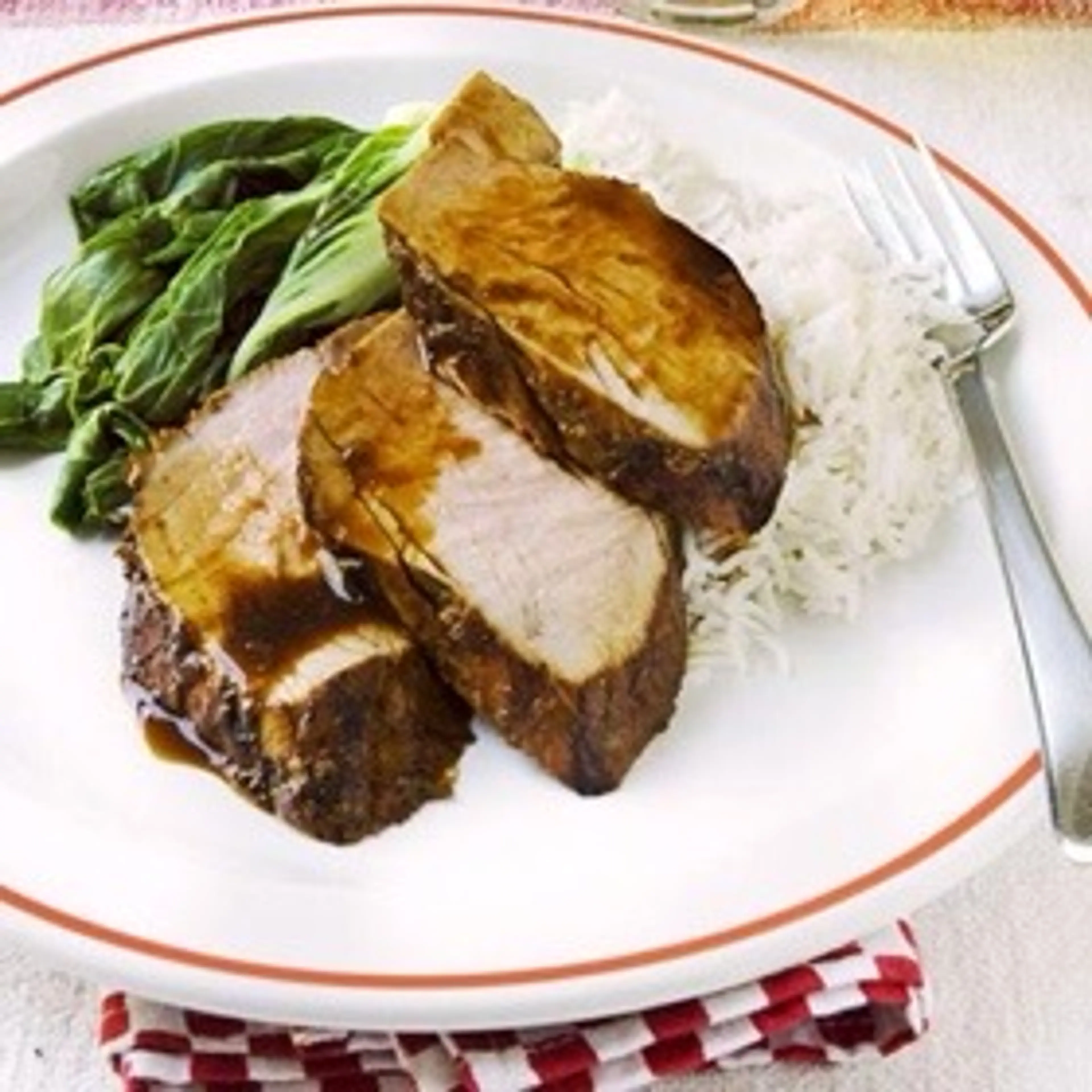 Sticky pork