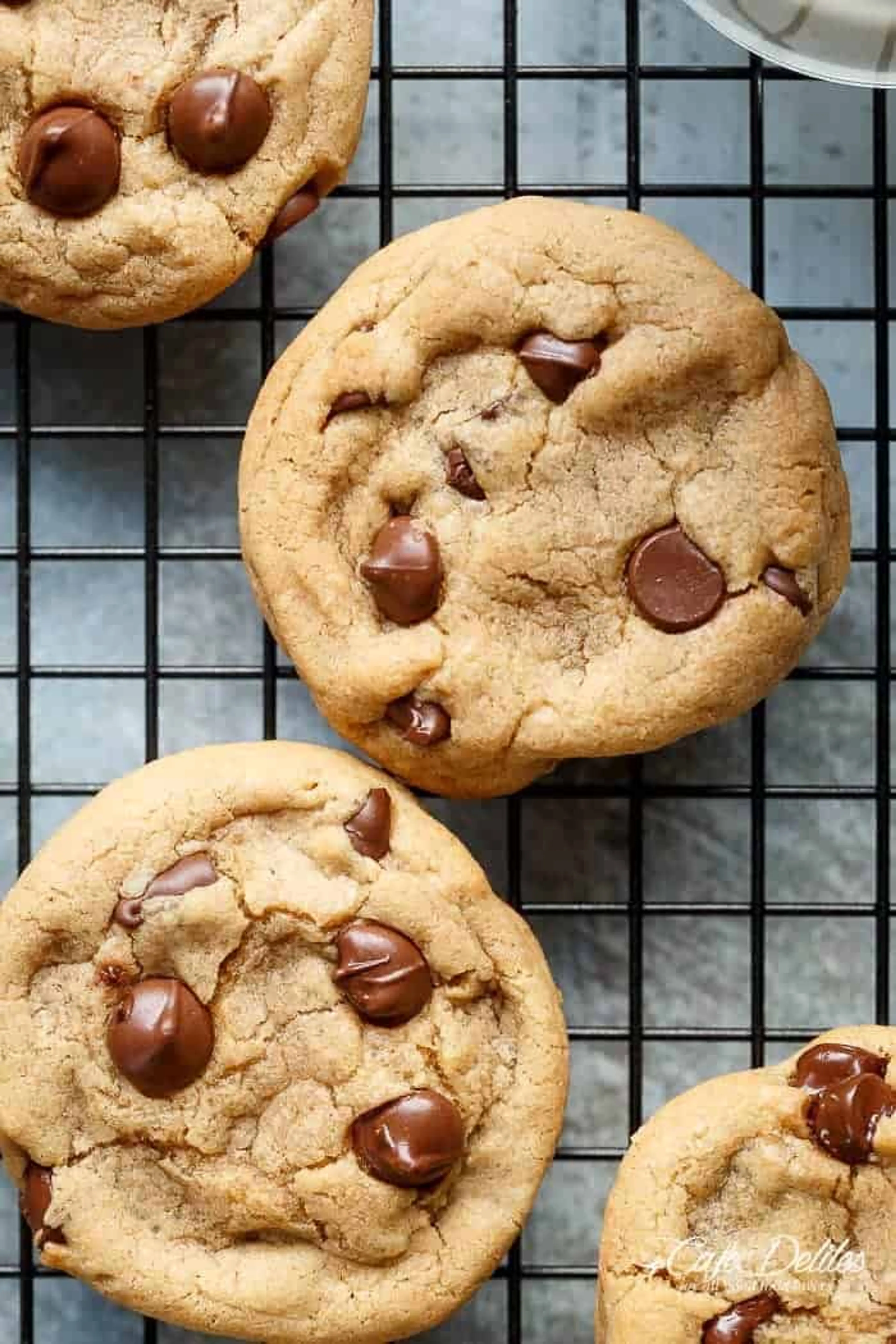 Soft Chewy Crisp Chocolate Chip Cookies