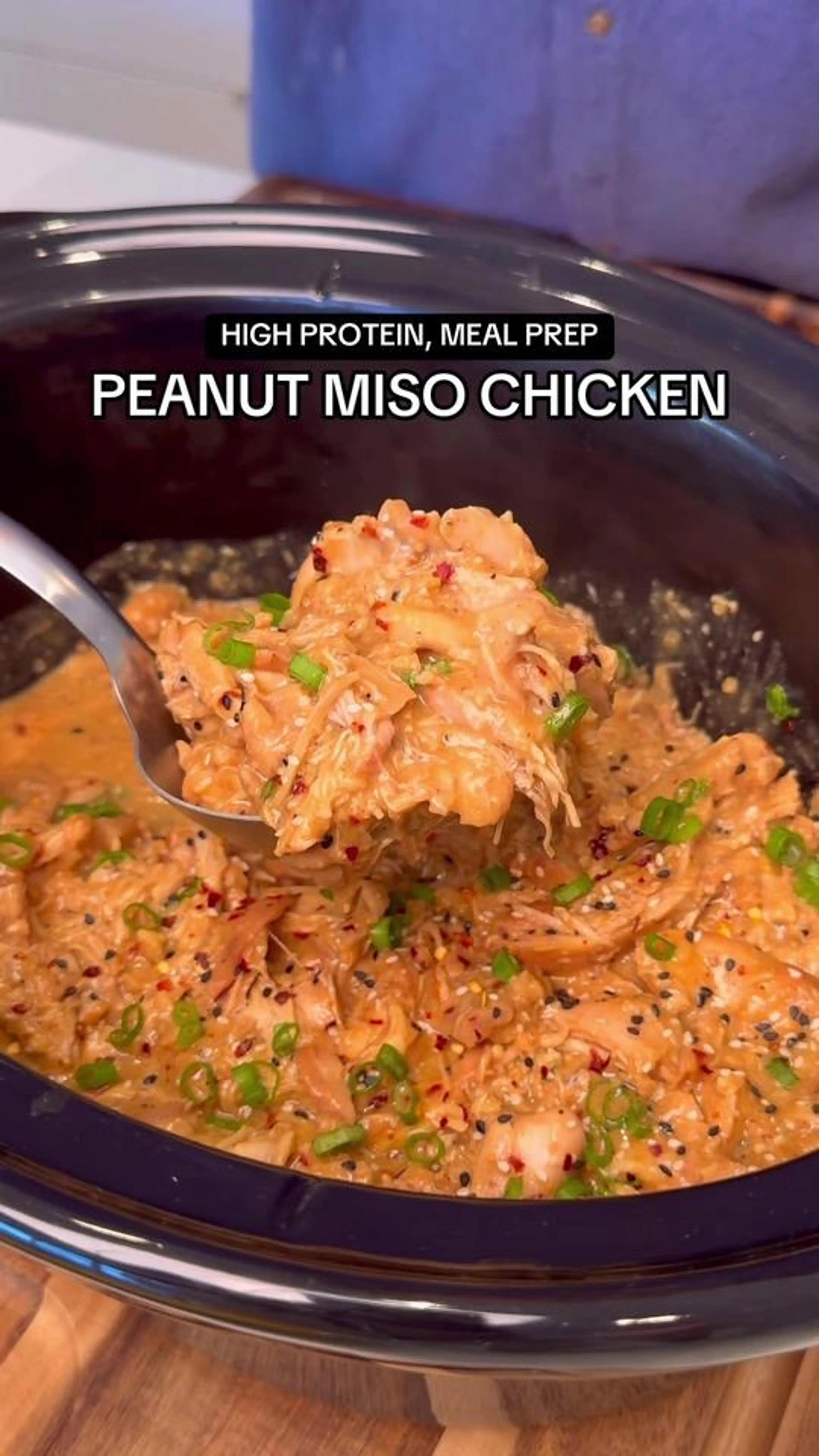 Peanut Miso Chicken