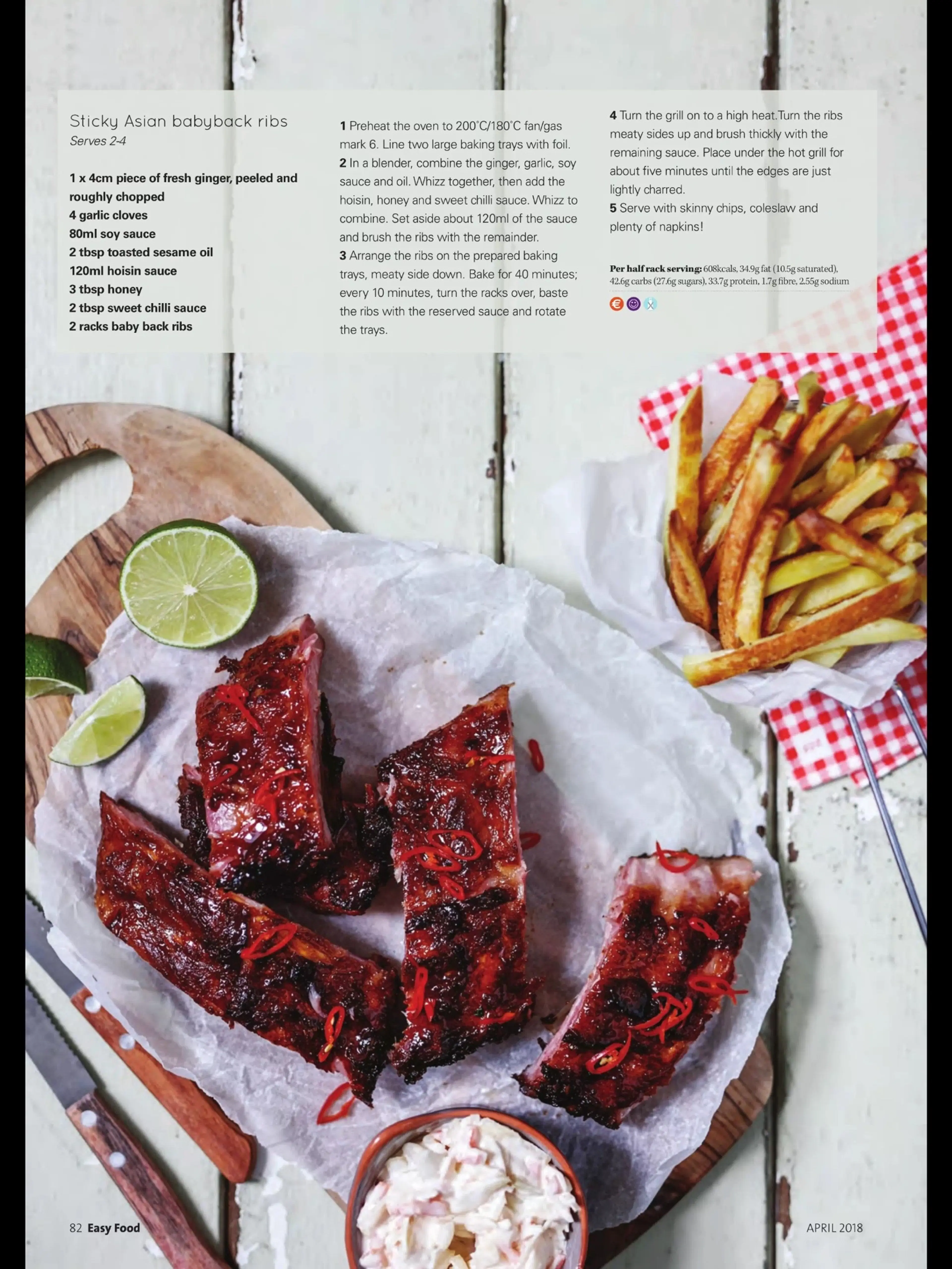 Sticky Asian Babyback Ribs