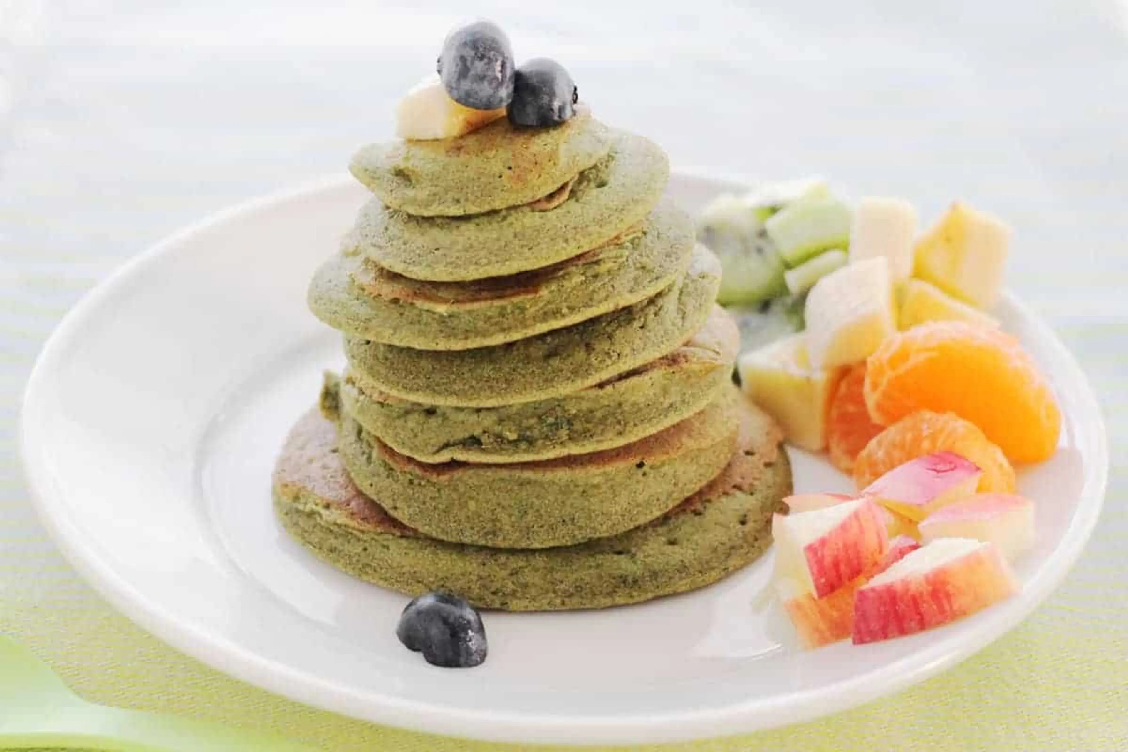 Best Banana Spinach Pancakes