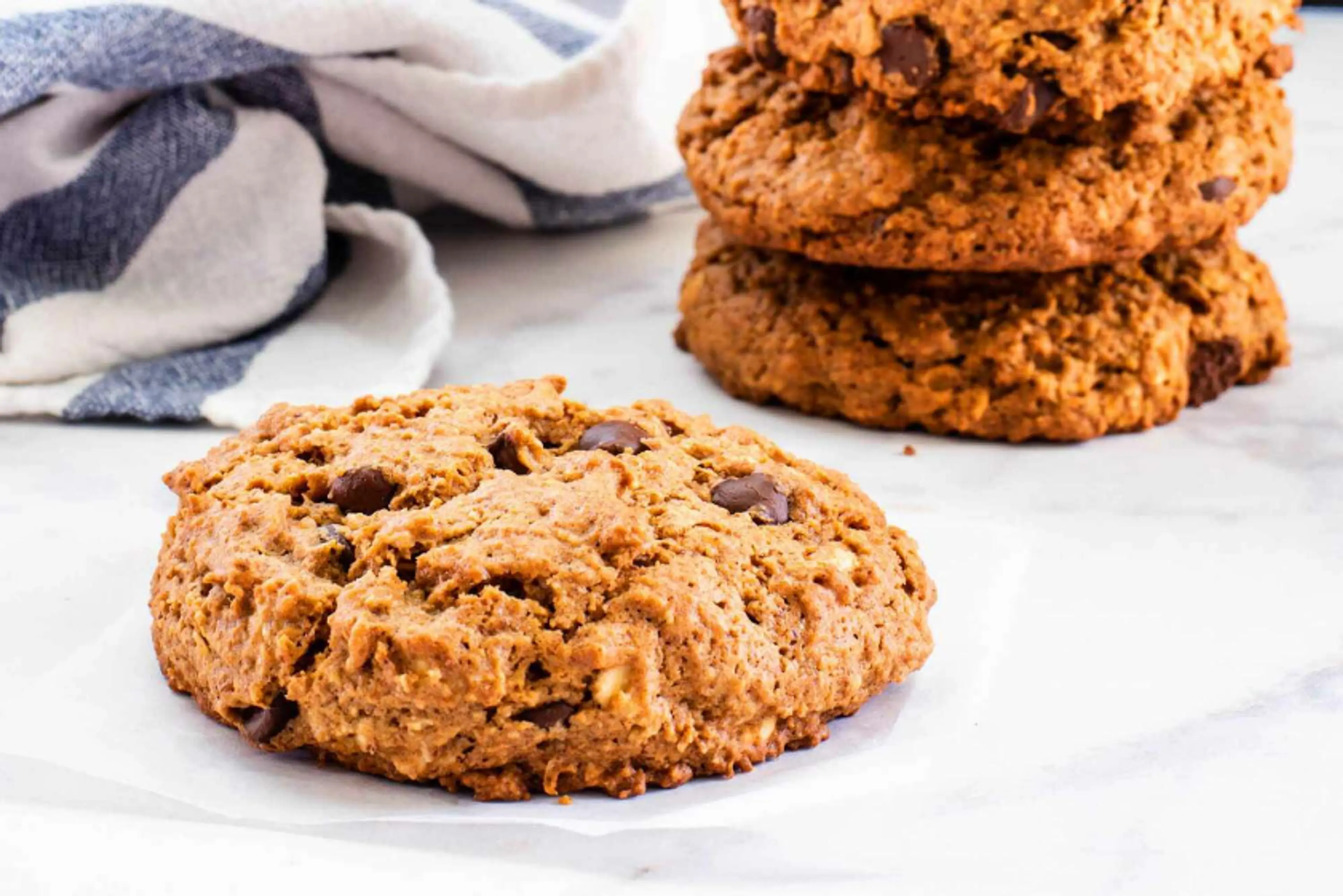 Oatmeal Almond Butter Breakfast Cookies