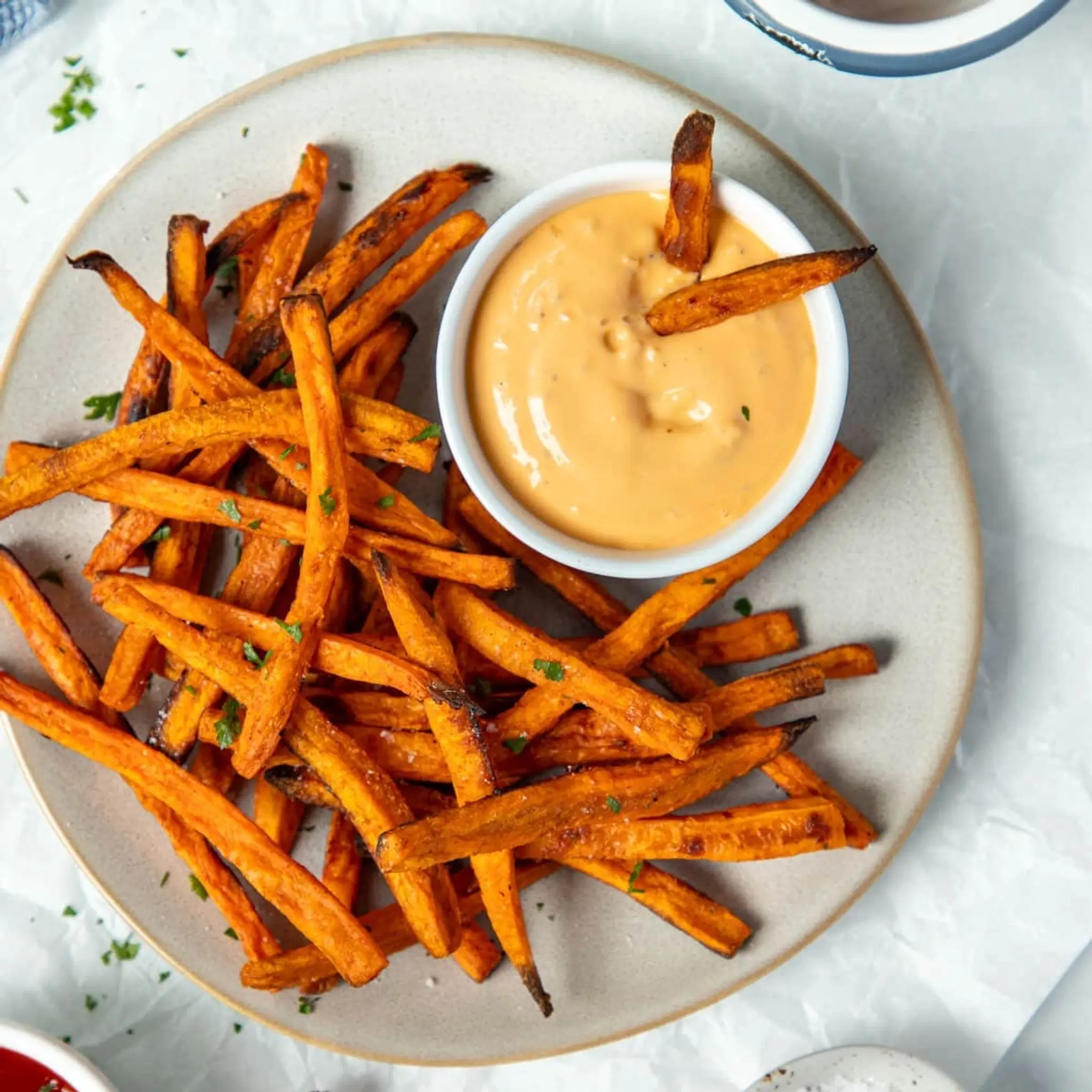 Crispy Sweet Potato Fries (Oven Baked)