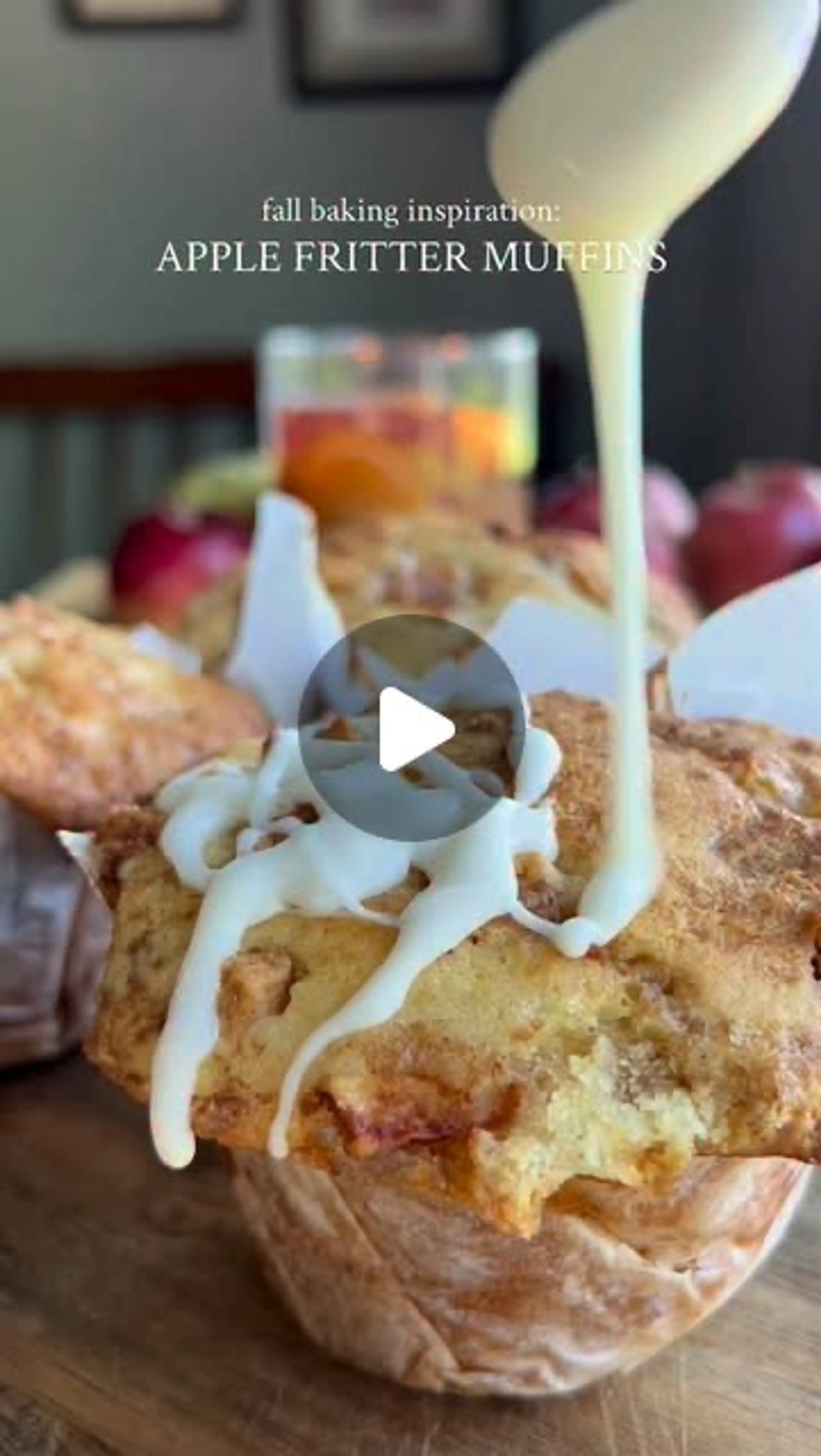 Apple Fritter Muffins