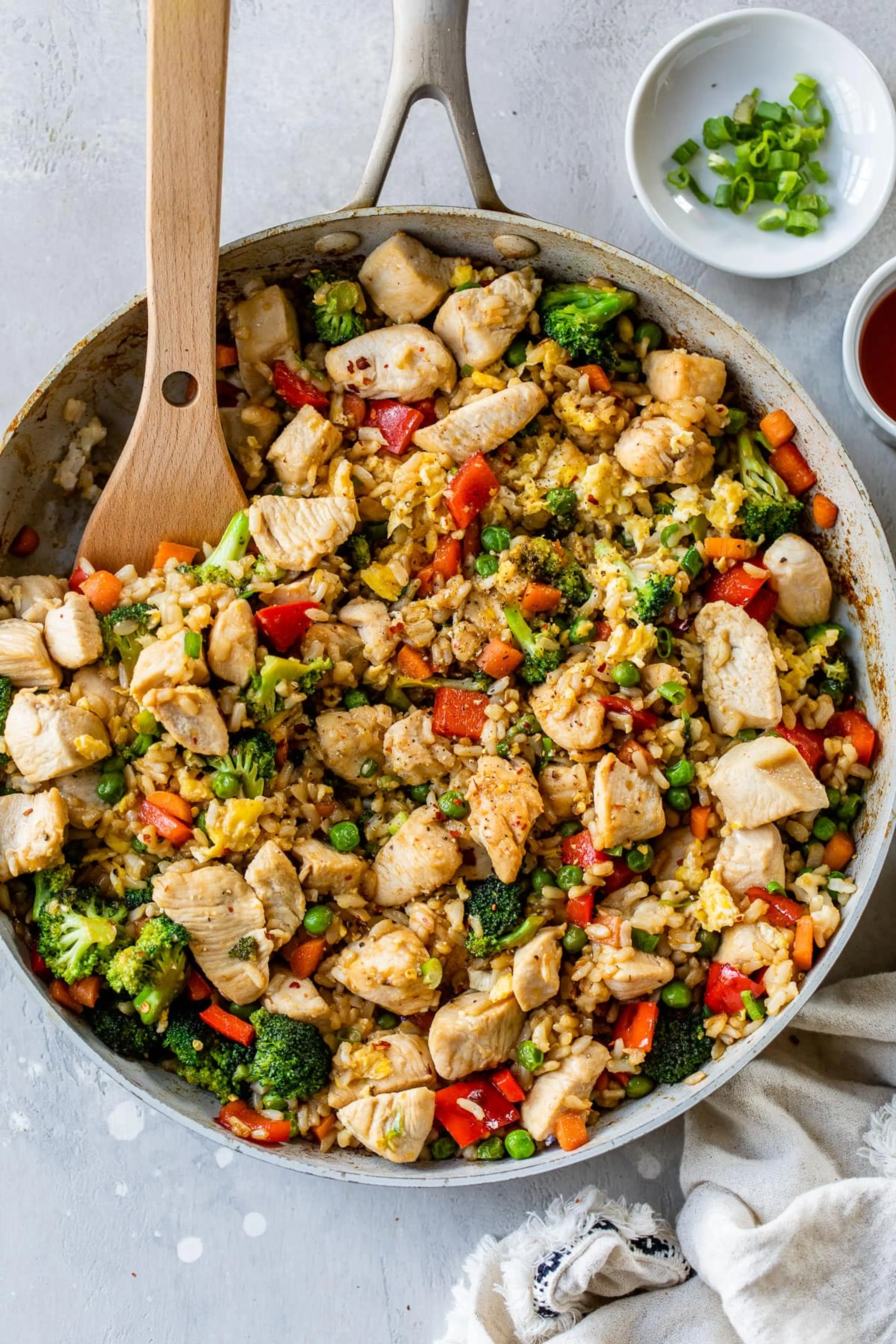 Chicken, Veg & Rice Stir-Fry (Meal Prep)