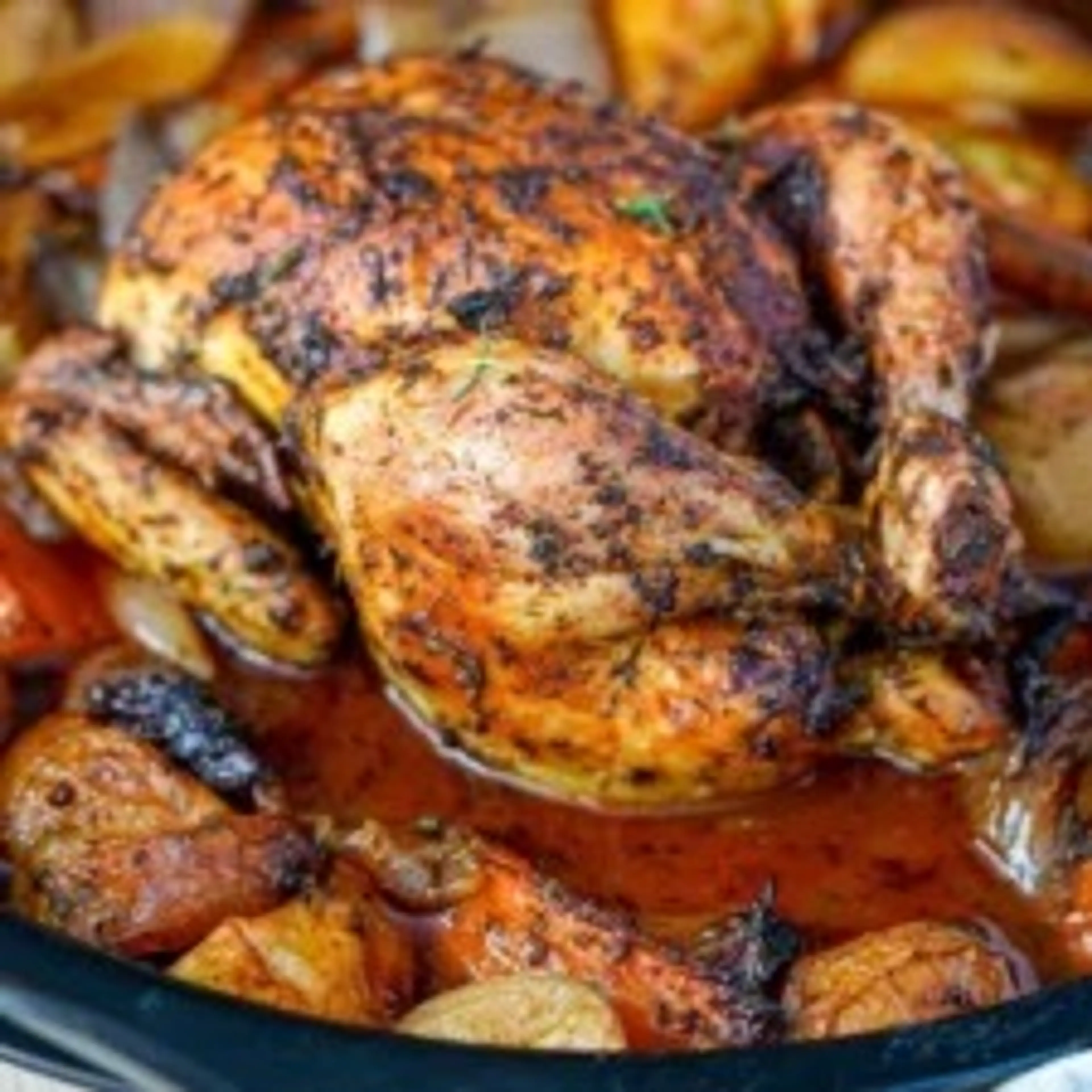 Easy One-pan Roast Chicken and Vegetables