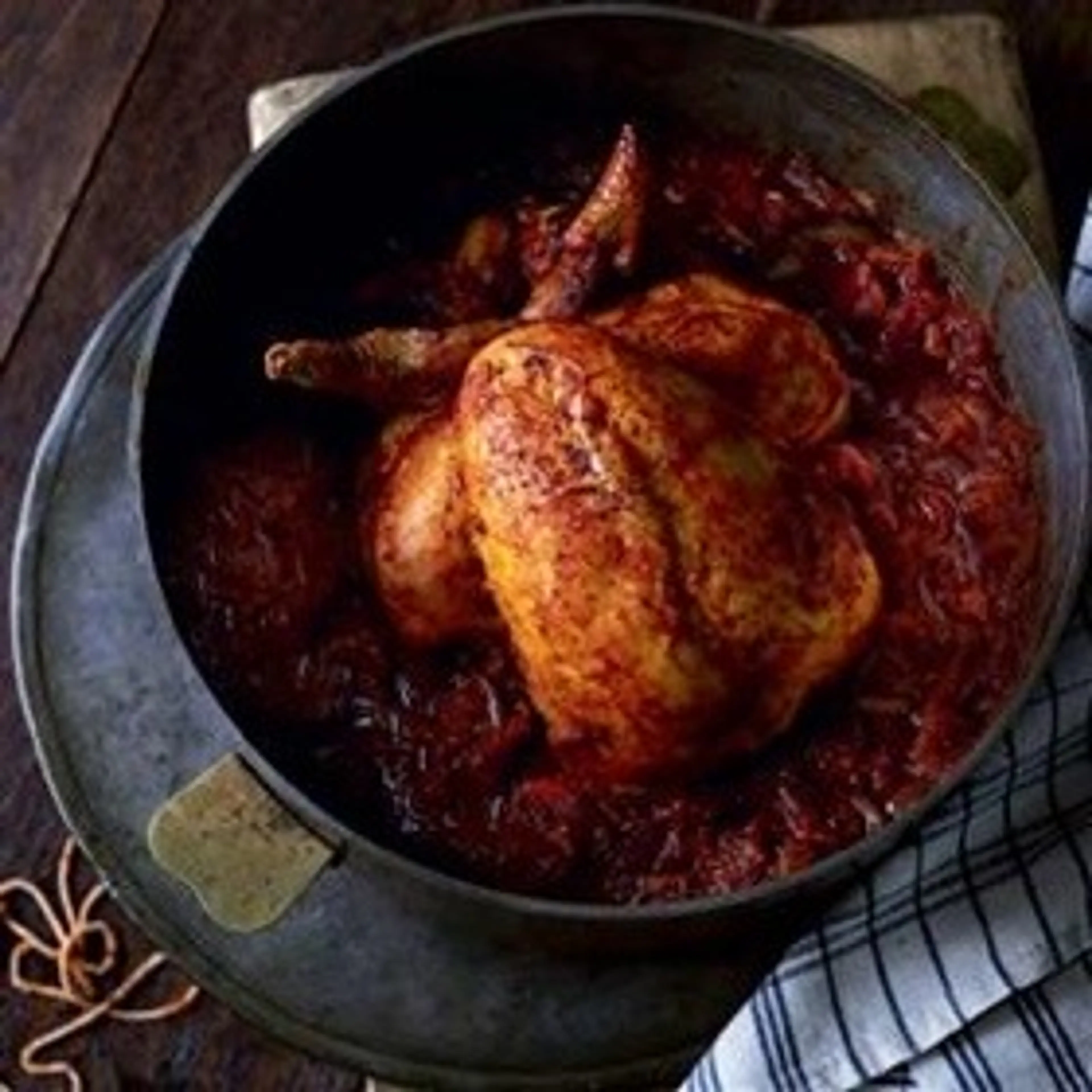 Rogan josh-braised chicken recipe