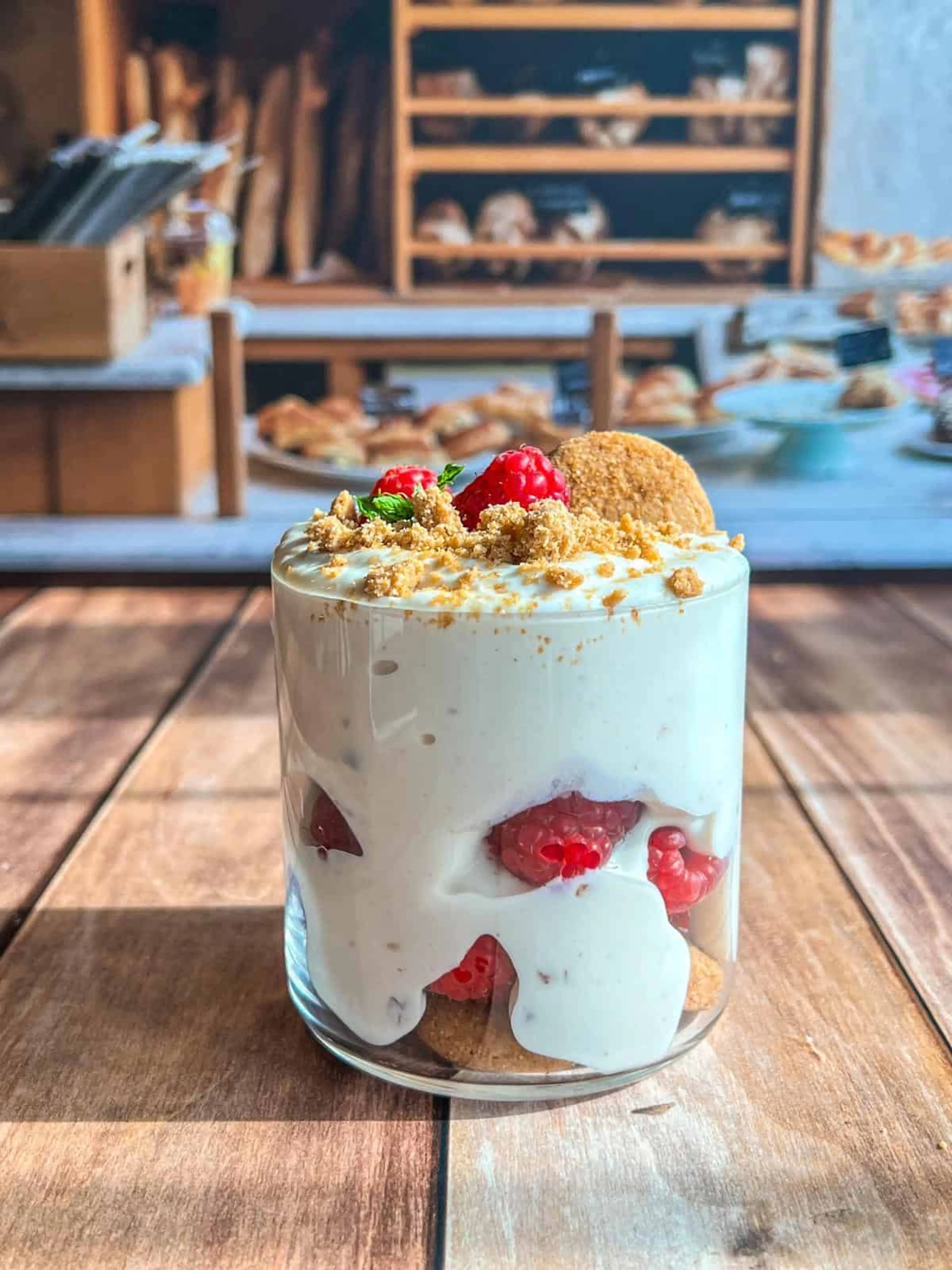 High Protein Cheesecake Pudding