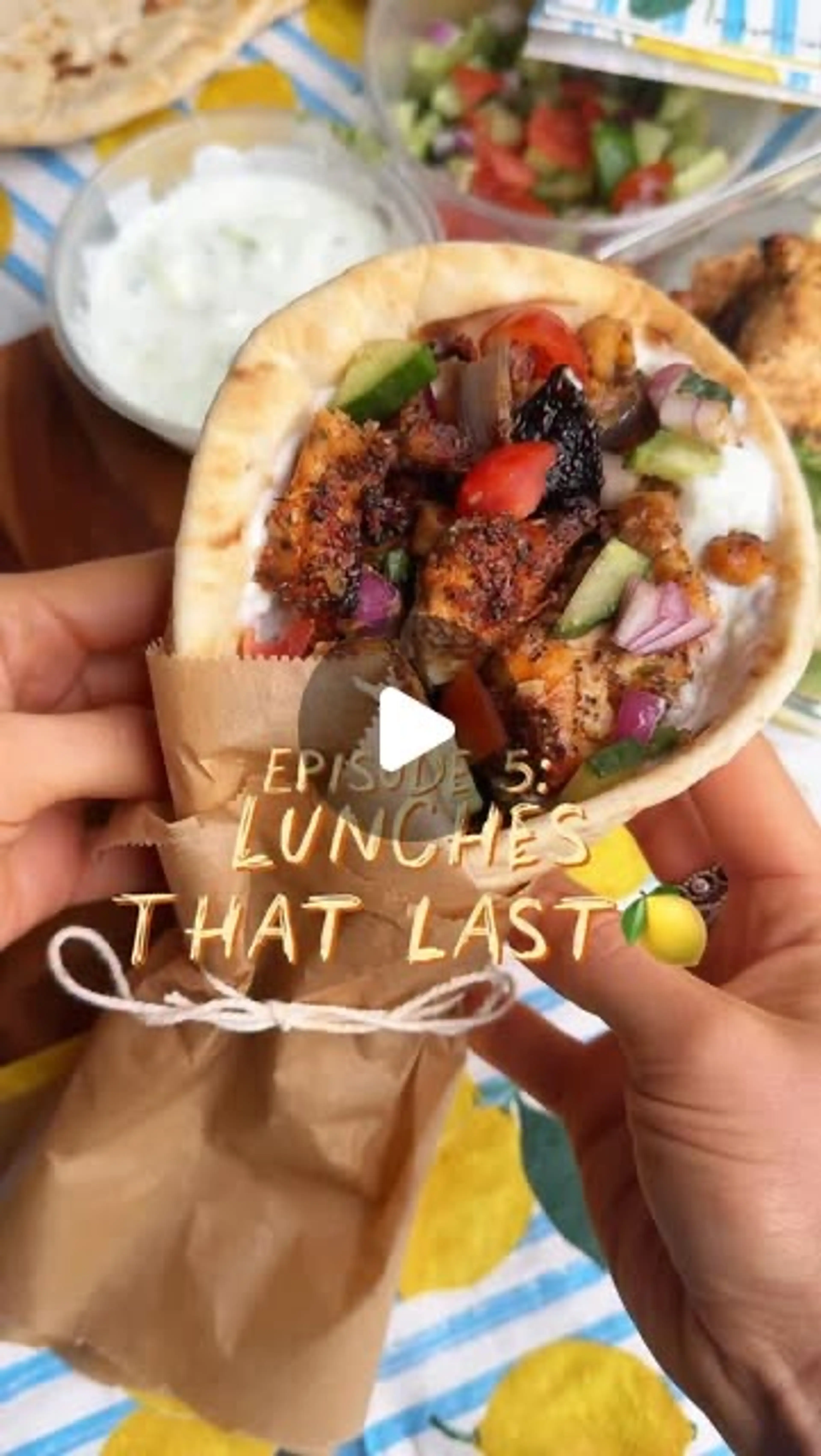 Lunches That Last, Episode 5: Prep Ahead Gyros