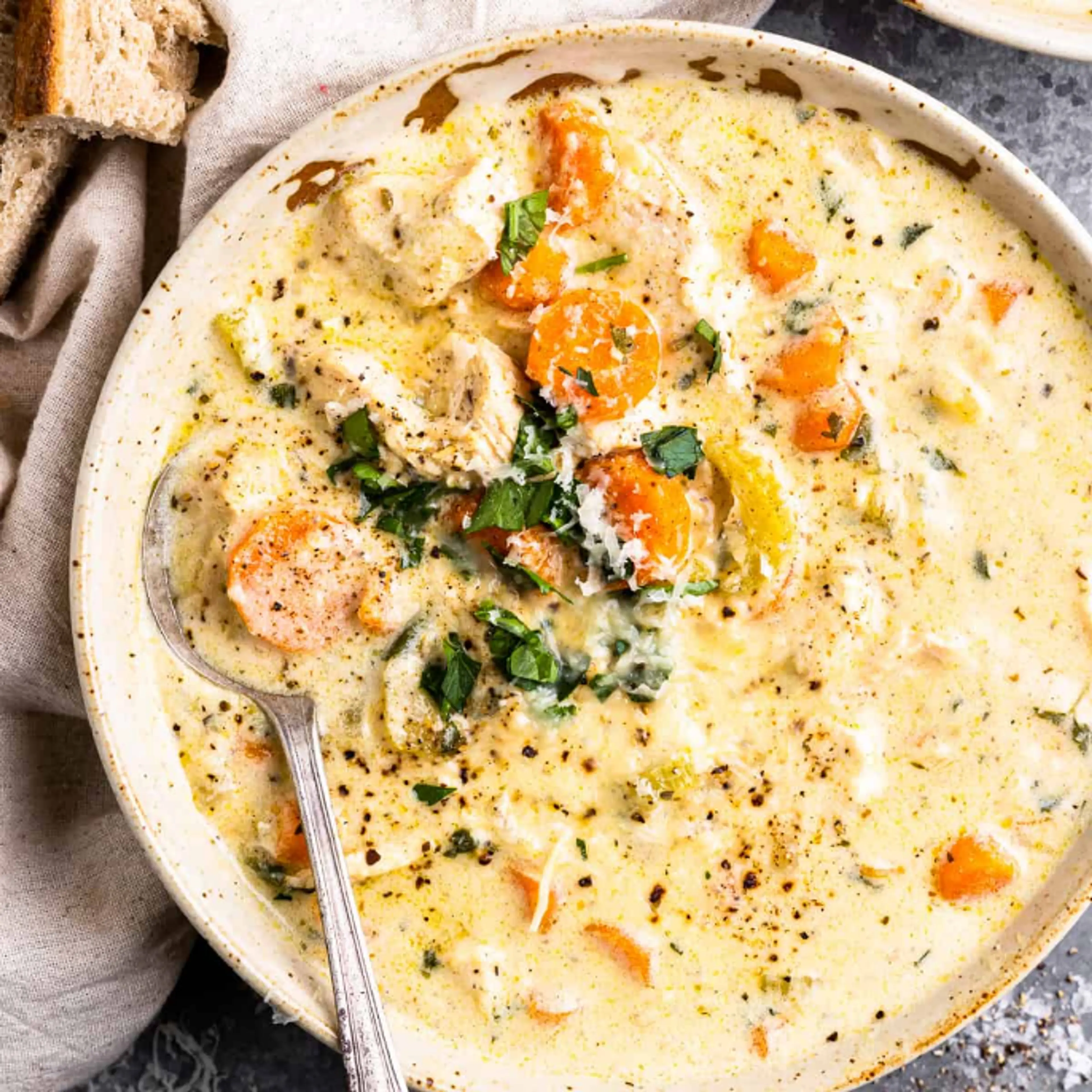 Creamy Chicken Soup Recipe