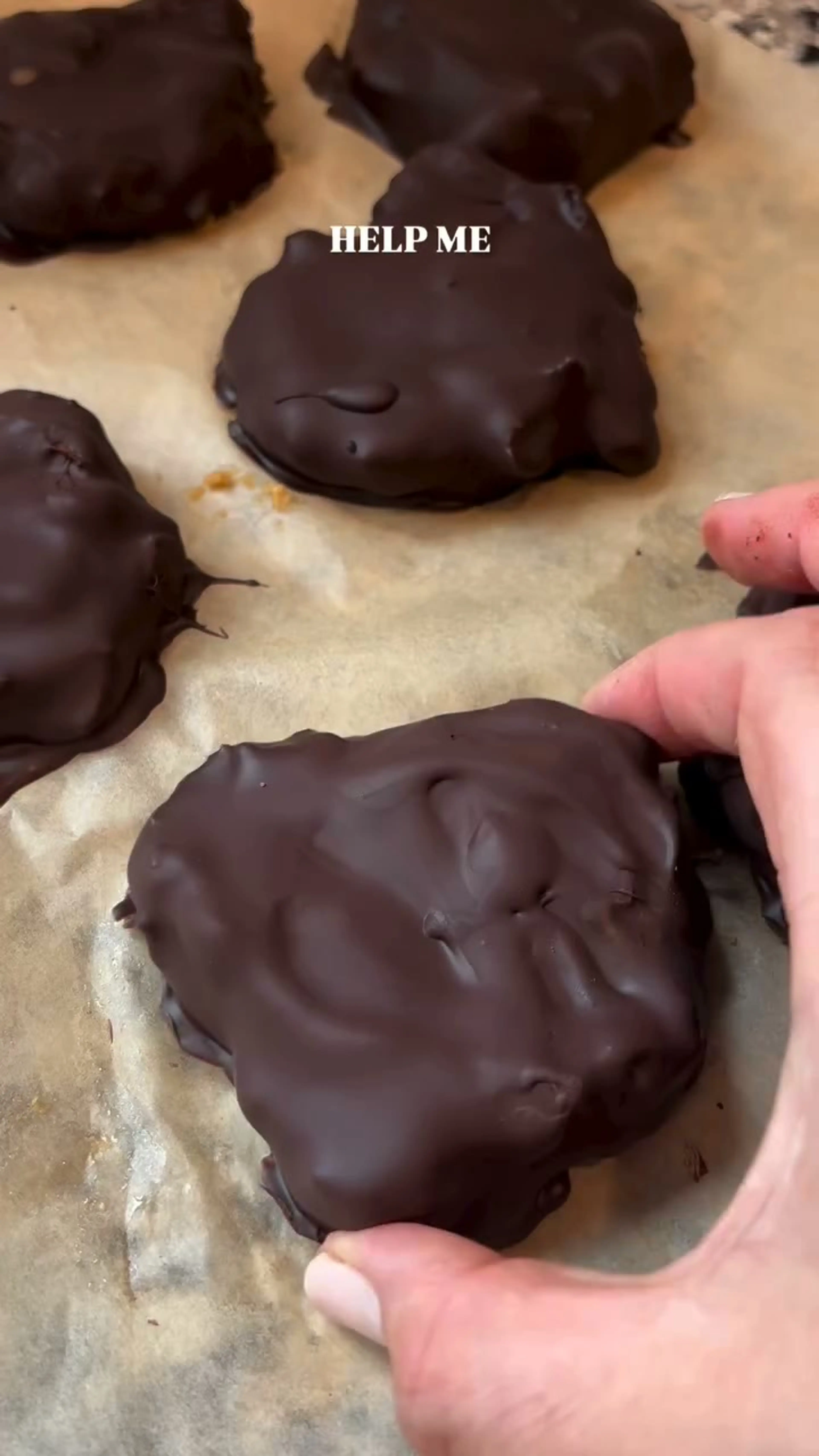 Peanut Butter Chocolate Discs