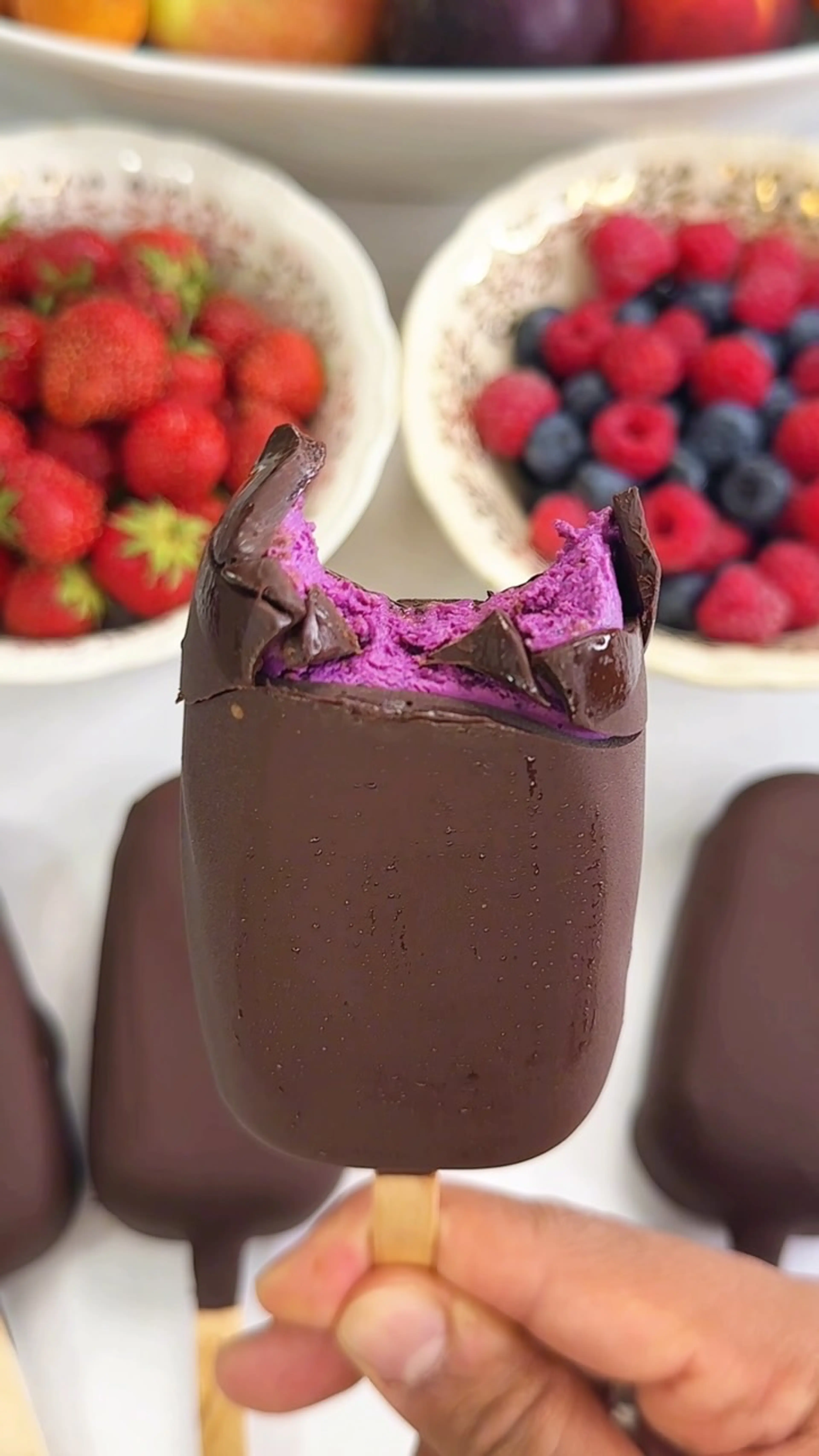 Viral Berry Magnum Bars (better Than Store-bought