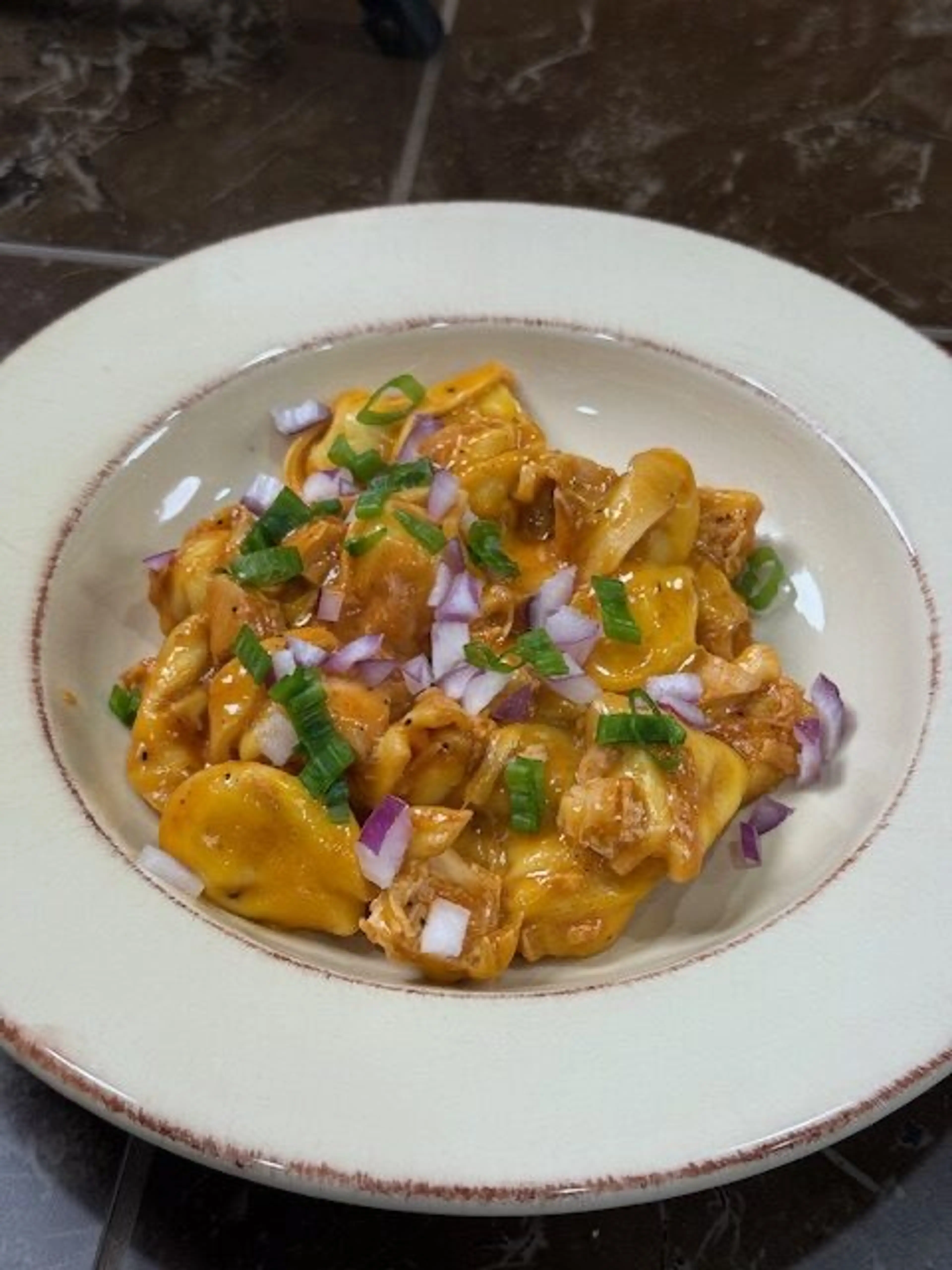 Cheesy BBQ Chicken Tortellini