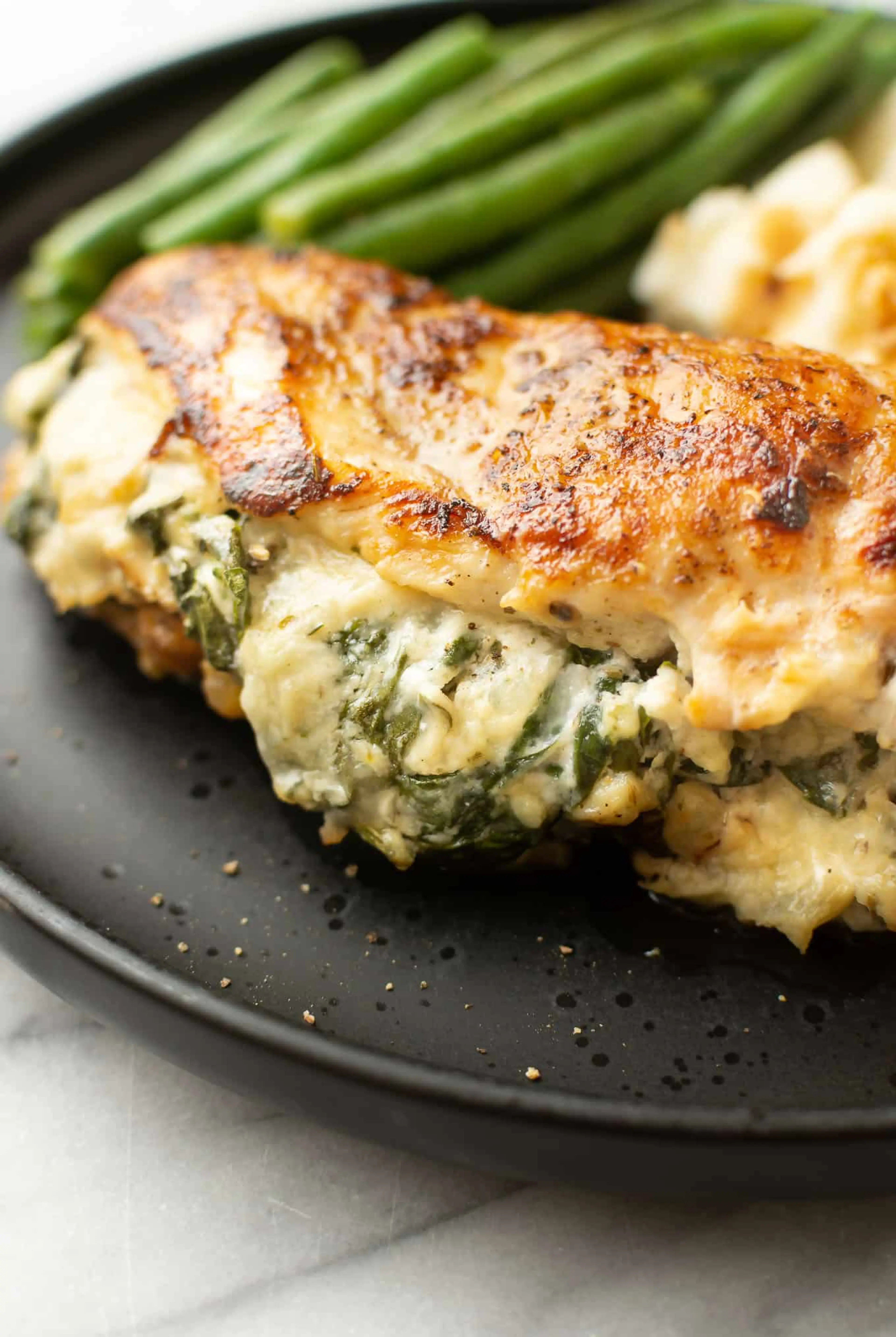 Boursin Stuffed Chicken Breast