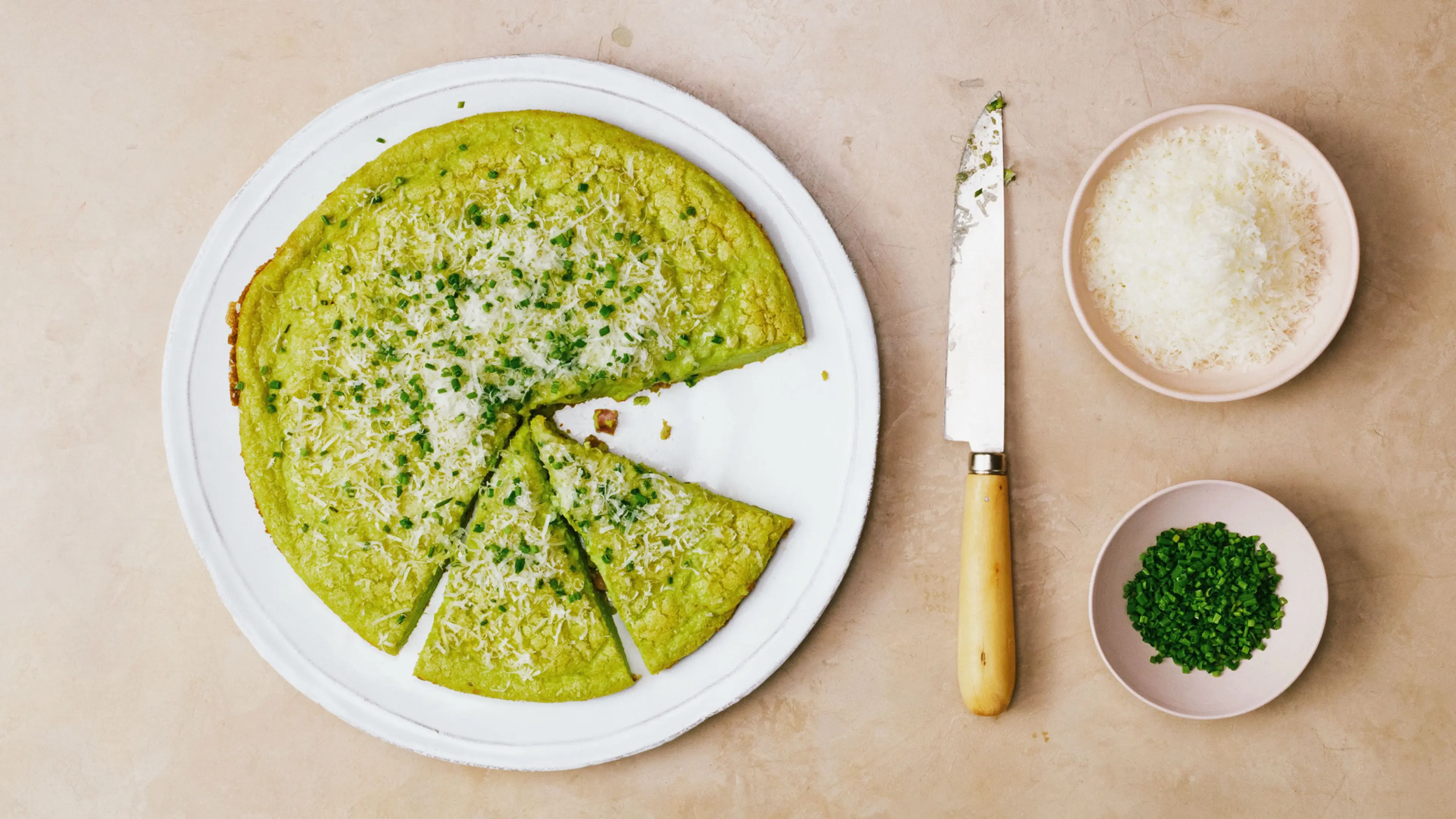 Green Eggs and Ham Frittata