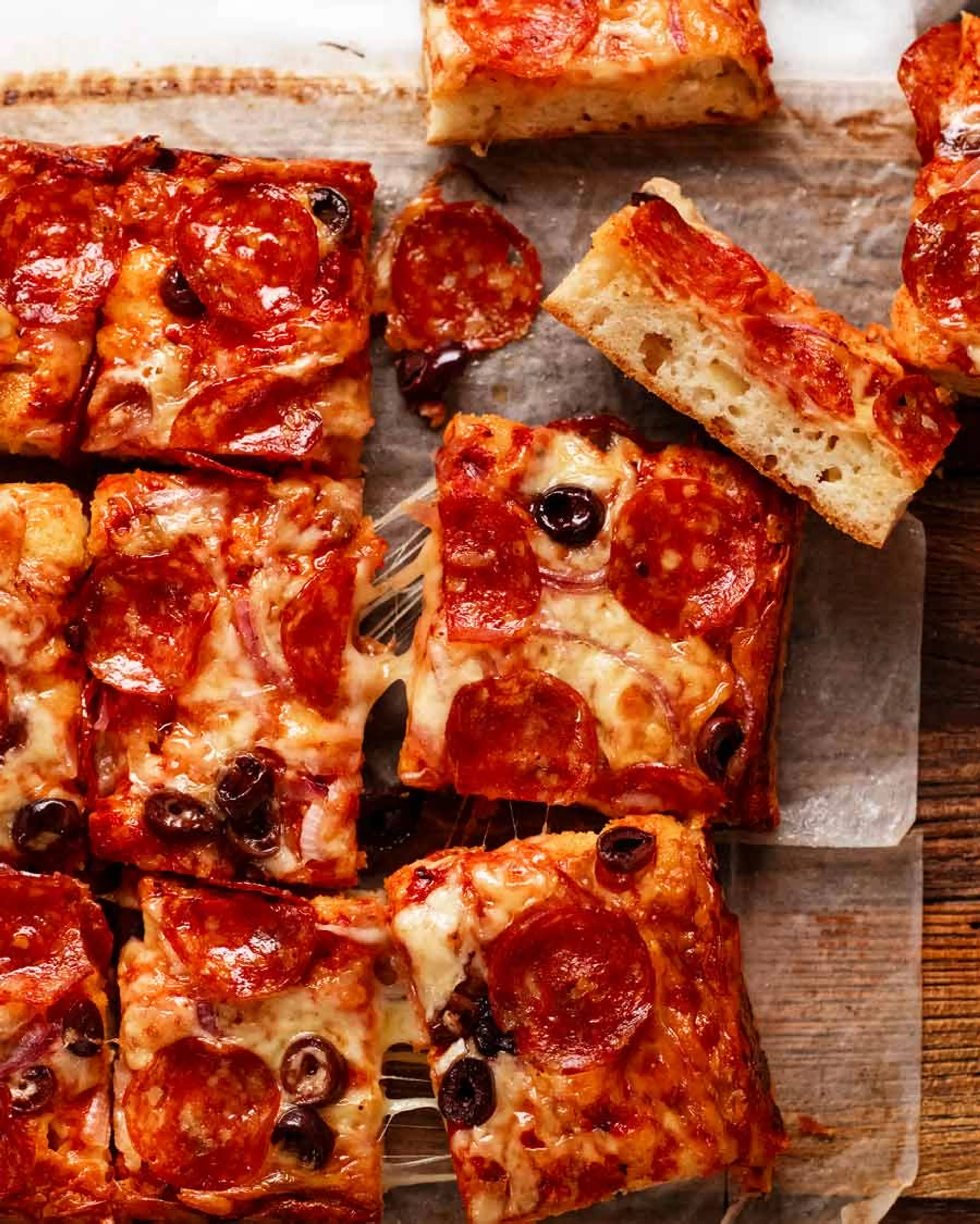 Lunchbox pizza bread (quick)
