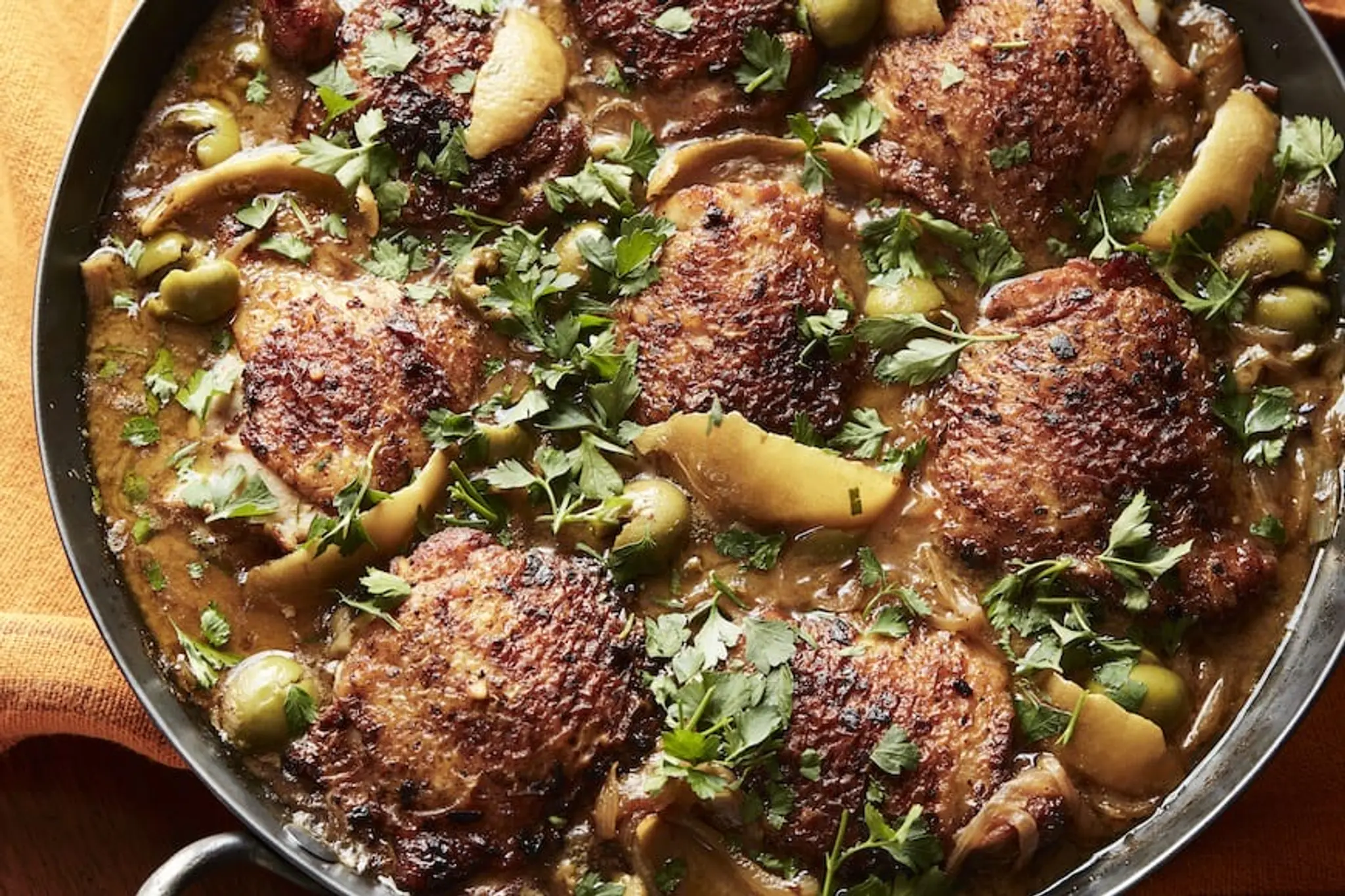 Chicken Tagine with Olives
