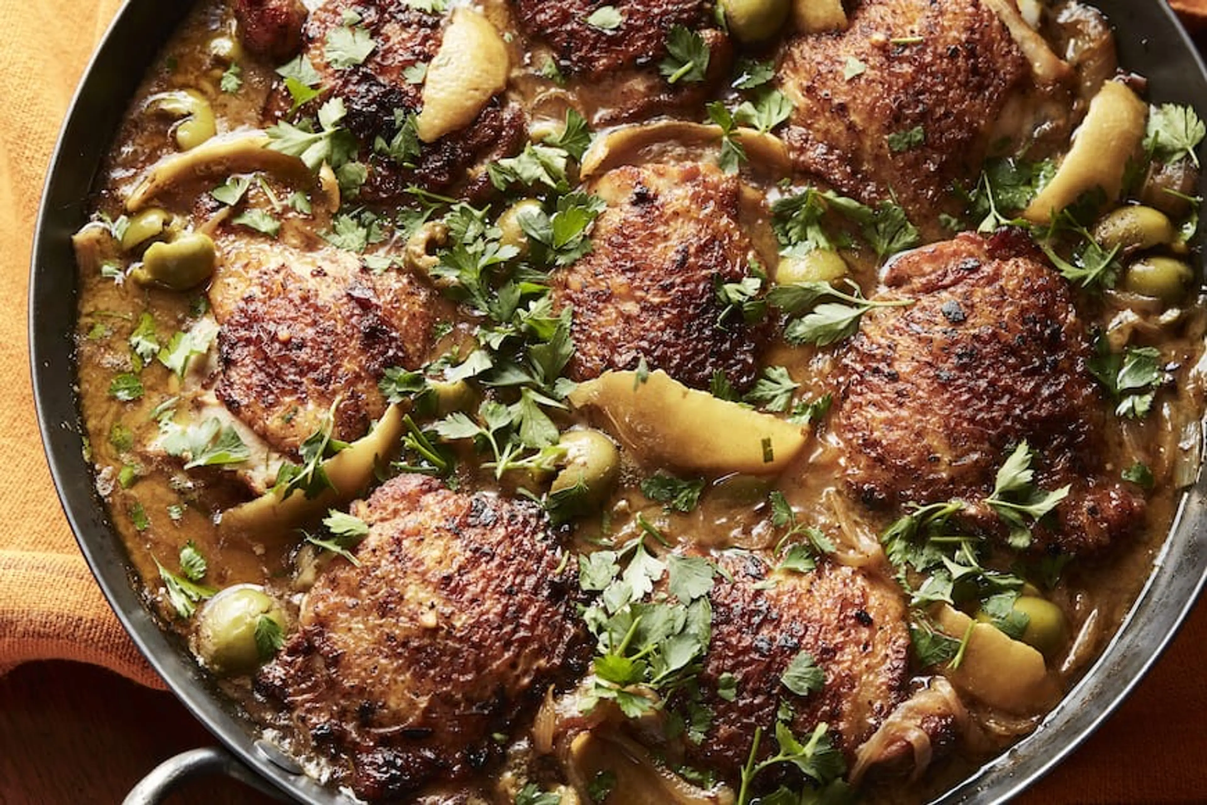 Chicken Tagine with Olives