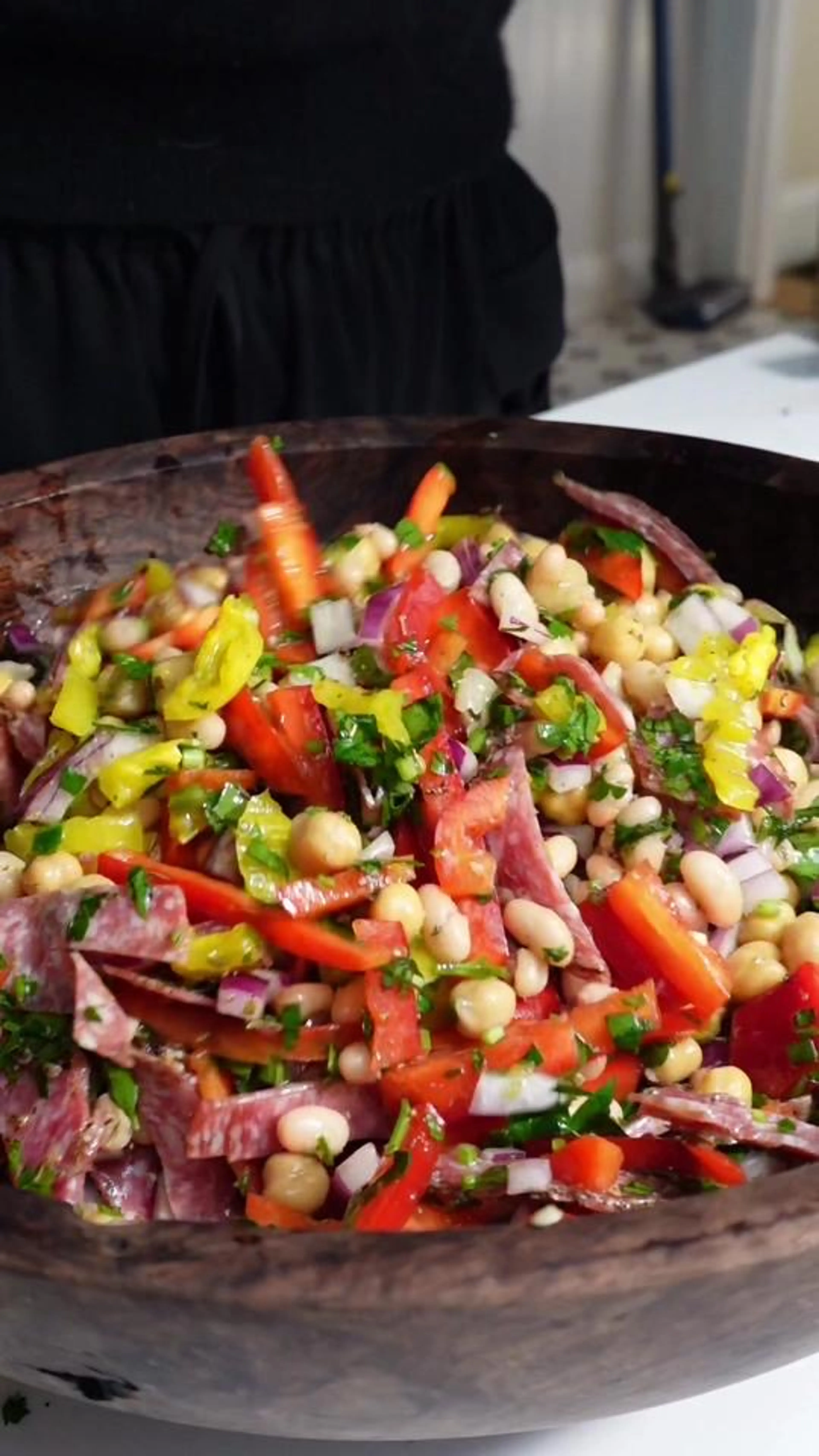 Grinder Bean Salad Recipe