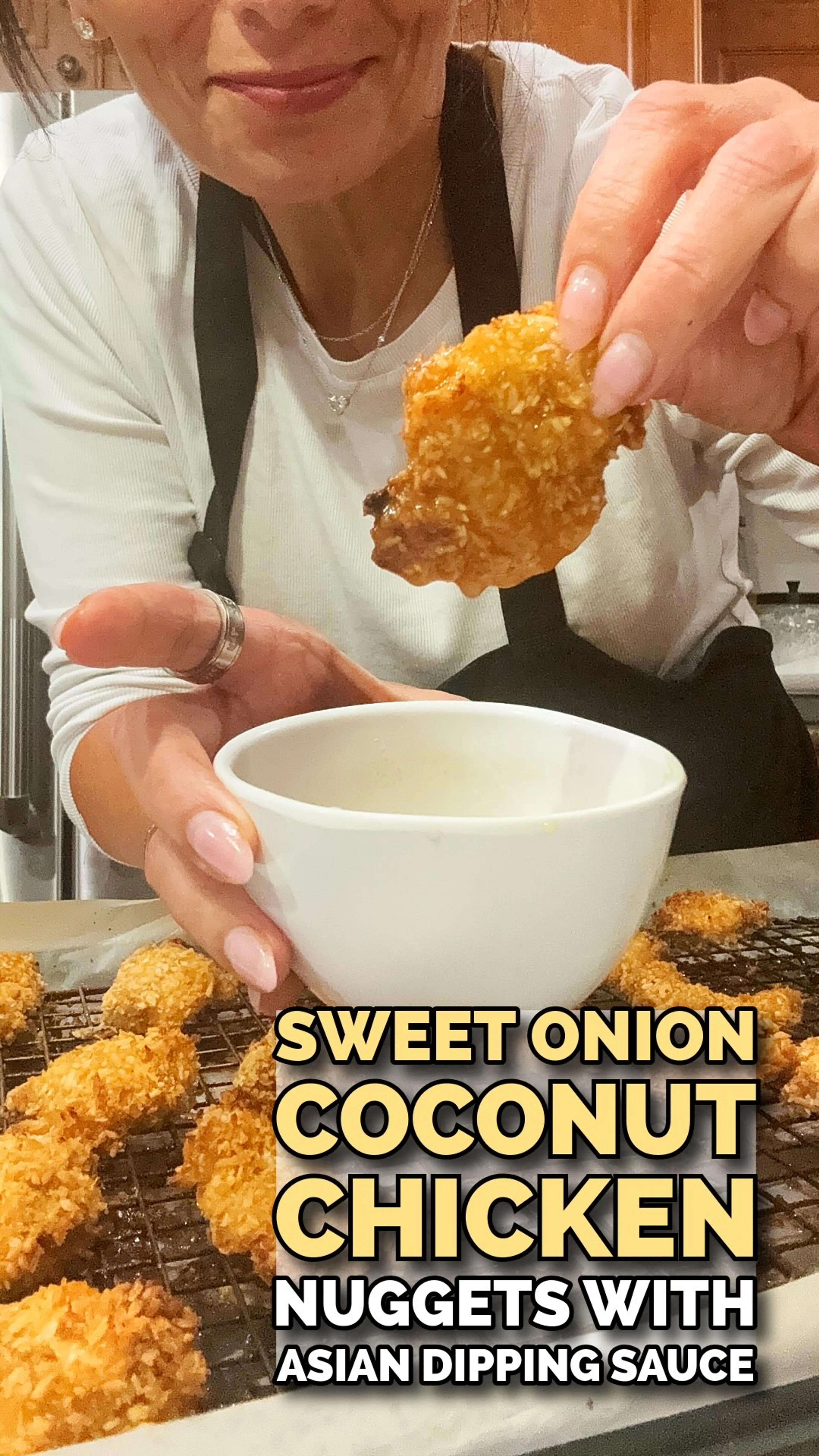 Crispy. Juicy. Coconut-y