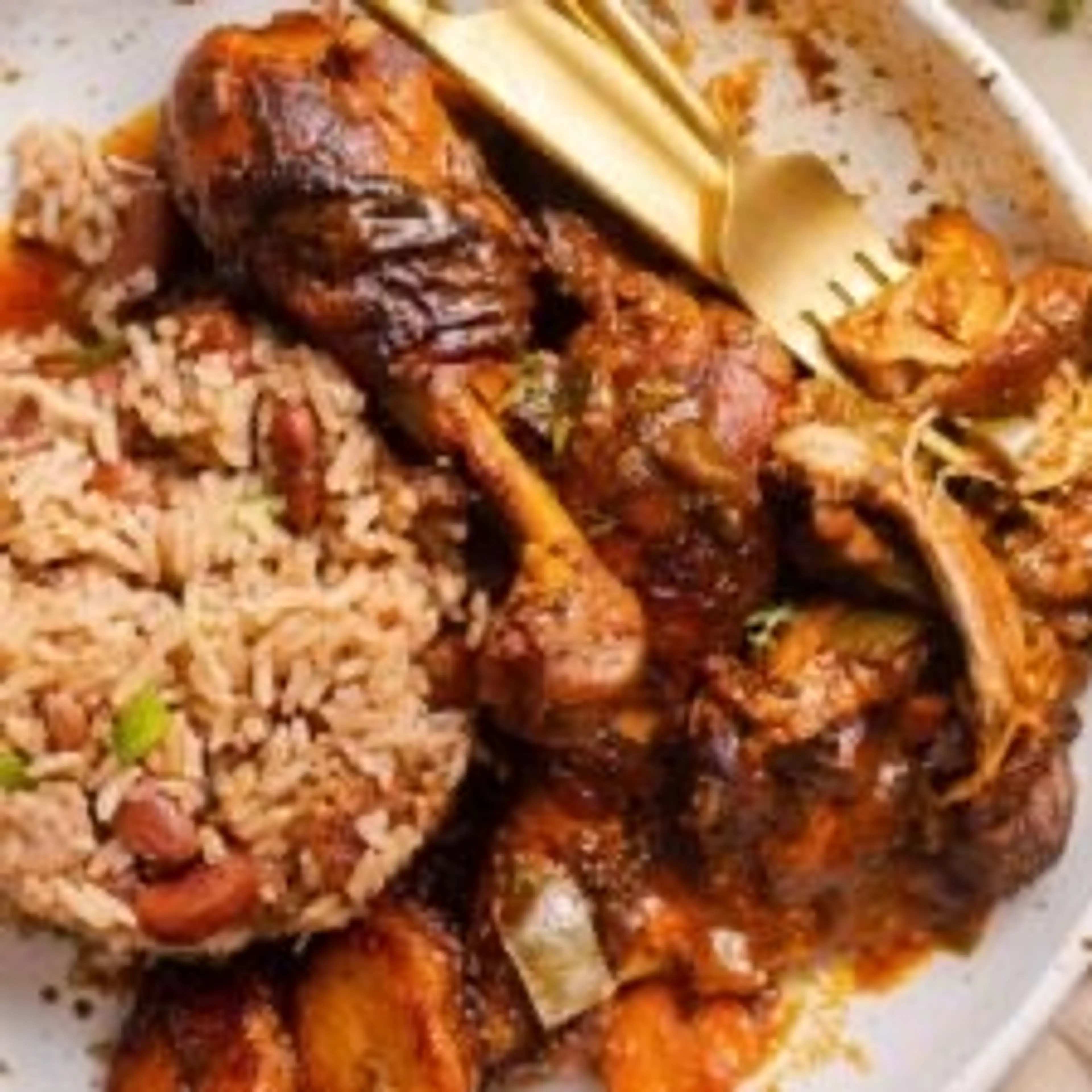 The Best Jamaican Brown Stew Chicken