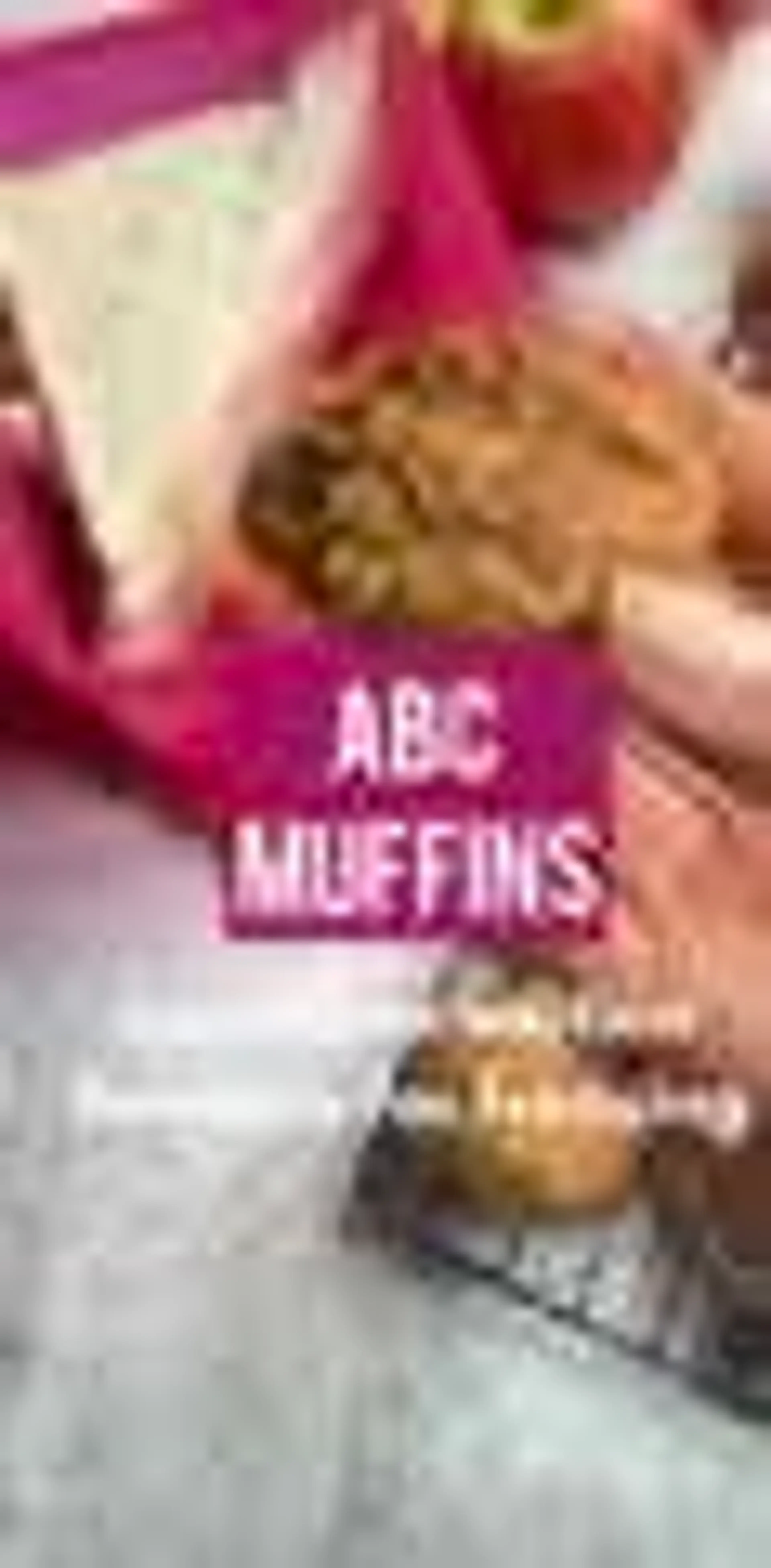 Apple Banana Carrot (ABC) Muffins