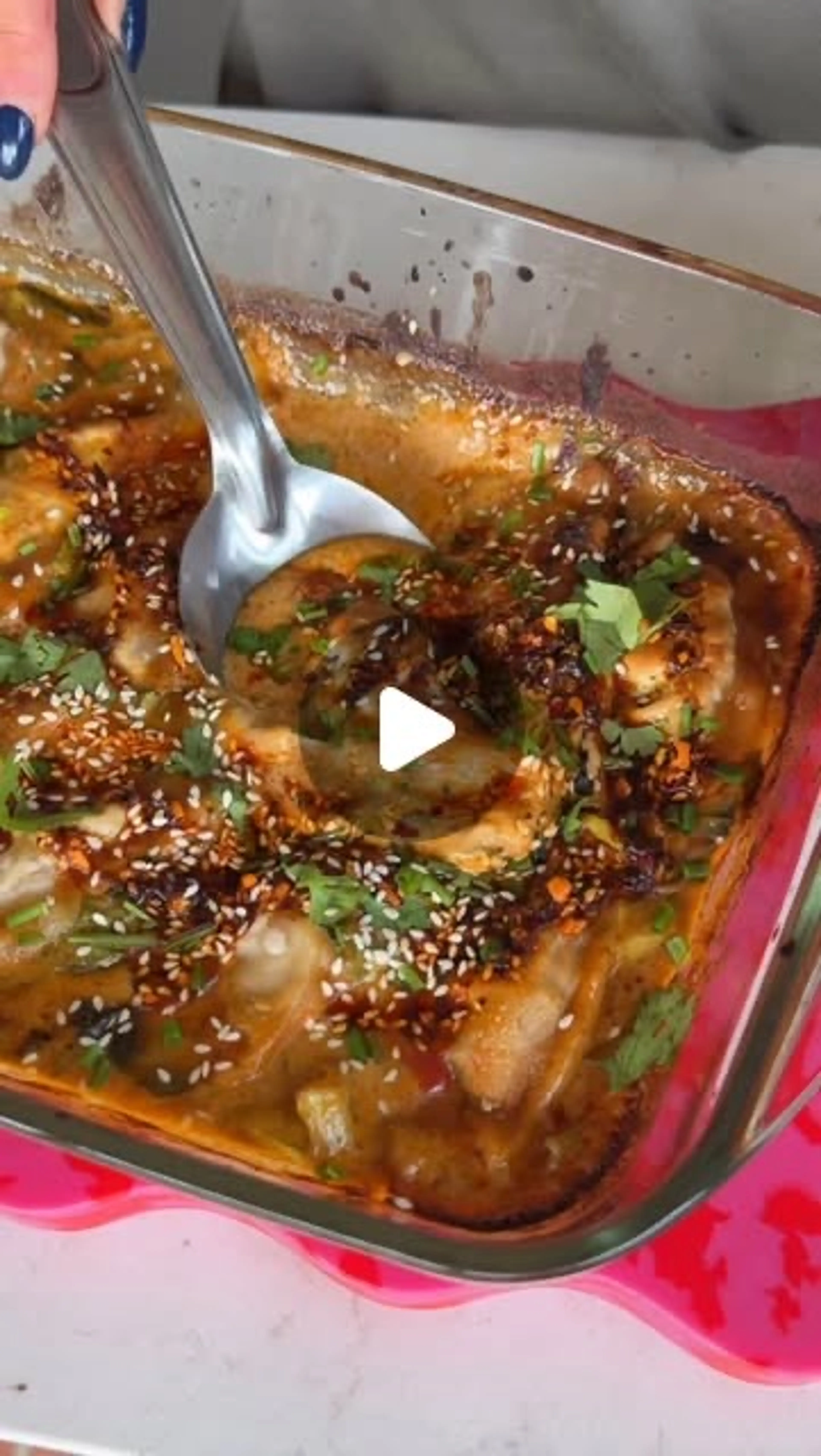 One Pan Red Curry Dumplings in 20 Mins