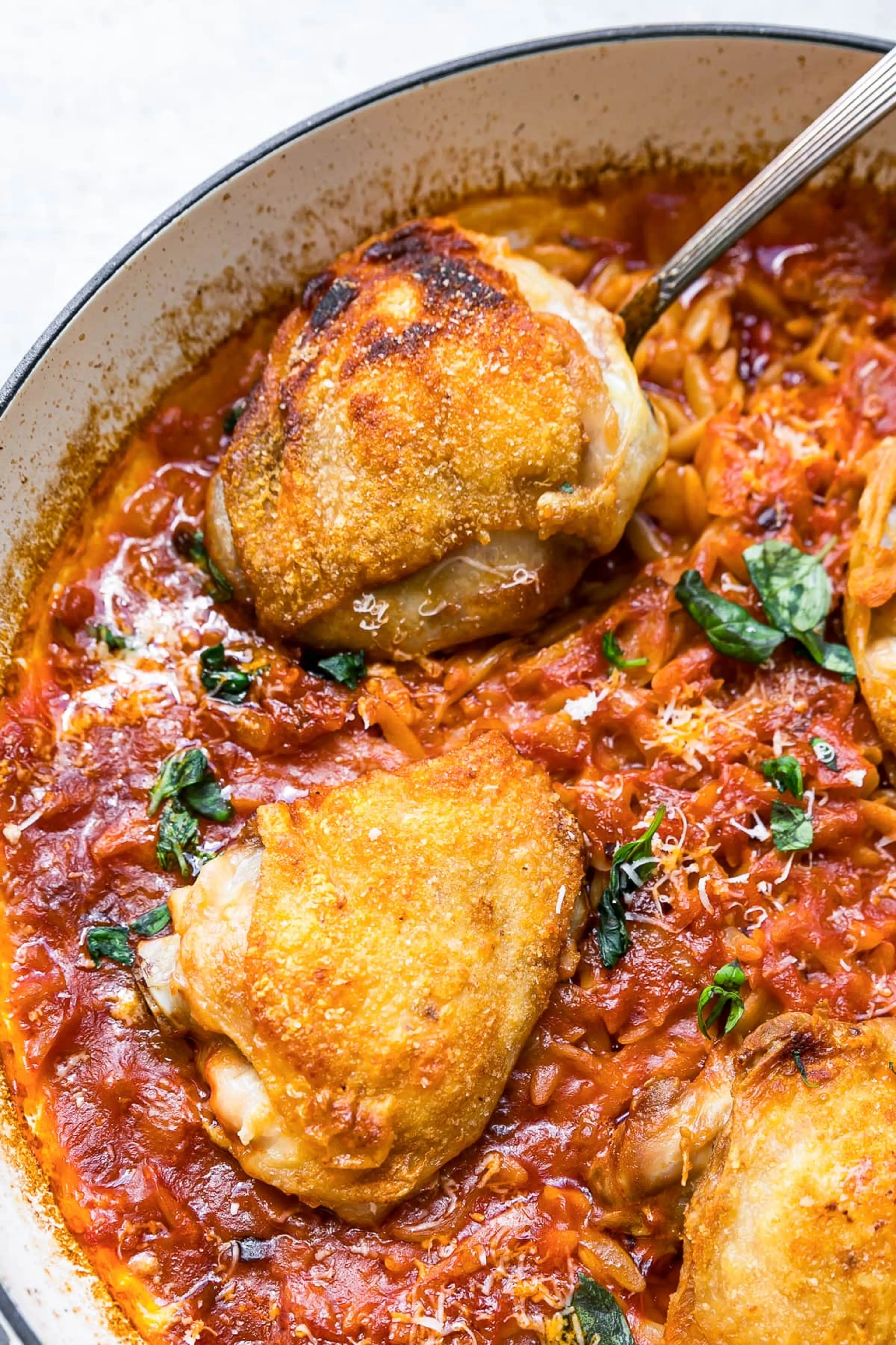 One-Pot Chicken Orzo Recipe
