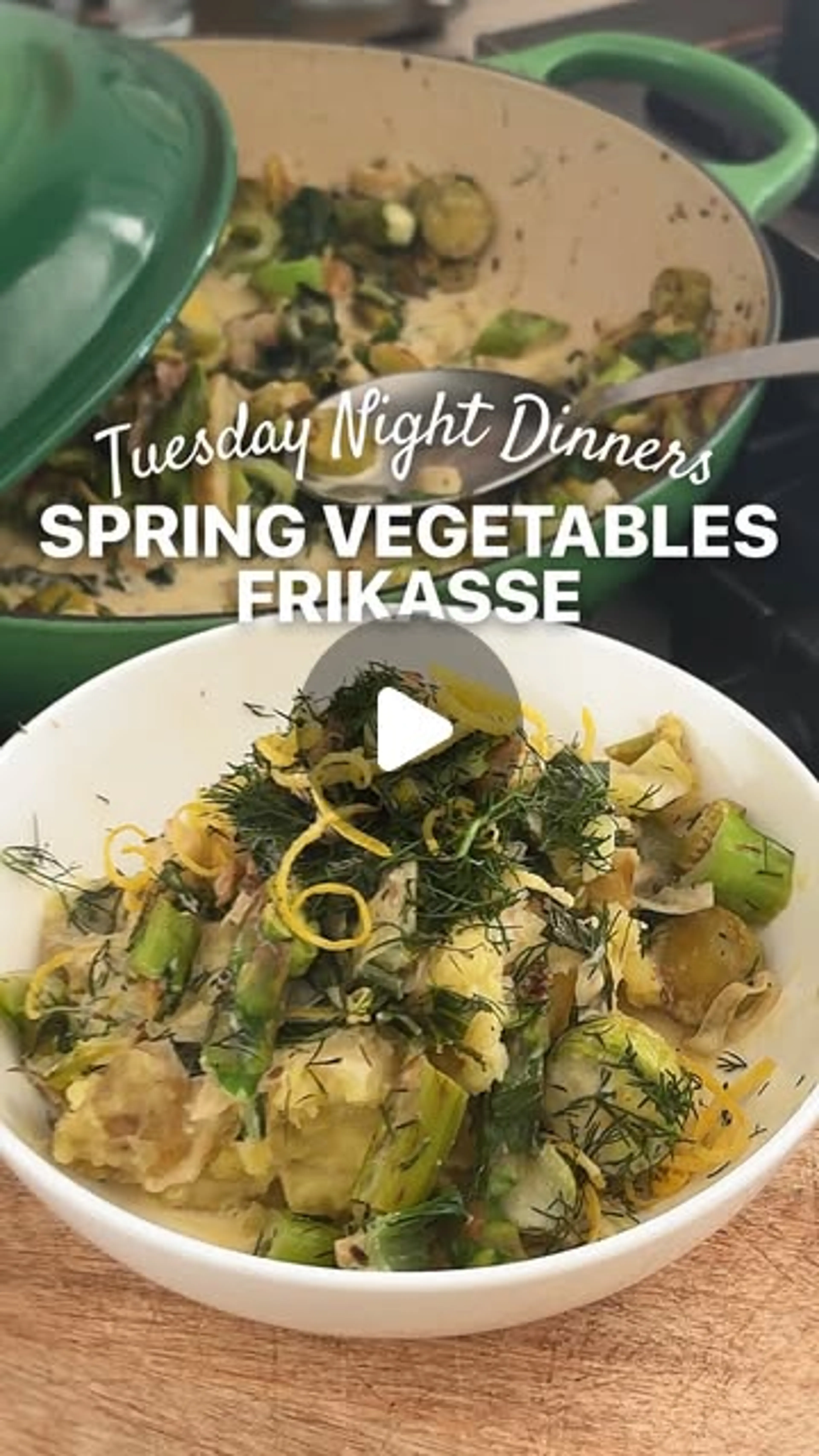 Scandi Spring Frikasse Is What You Want to Prepare When You