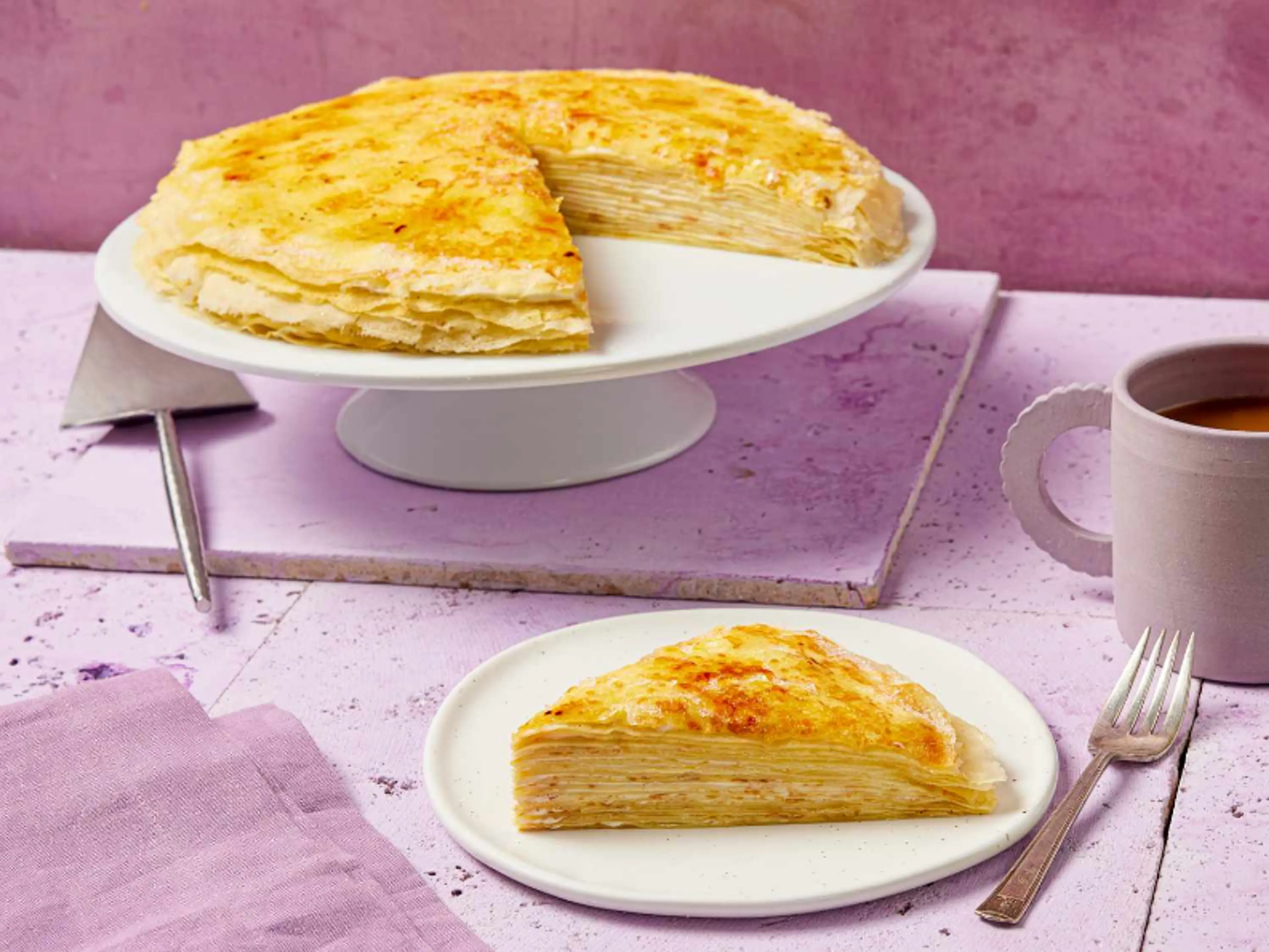 Crêpe Cake (Gâteau de Crêpes)