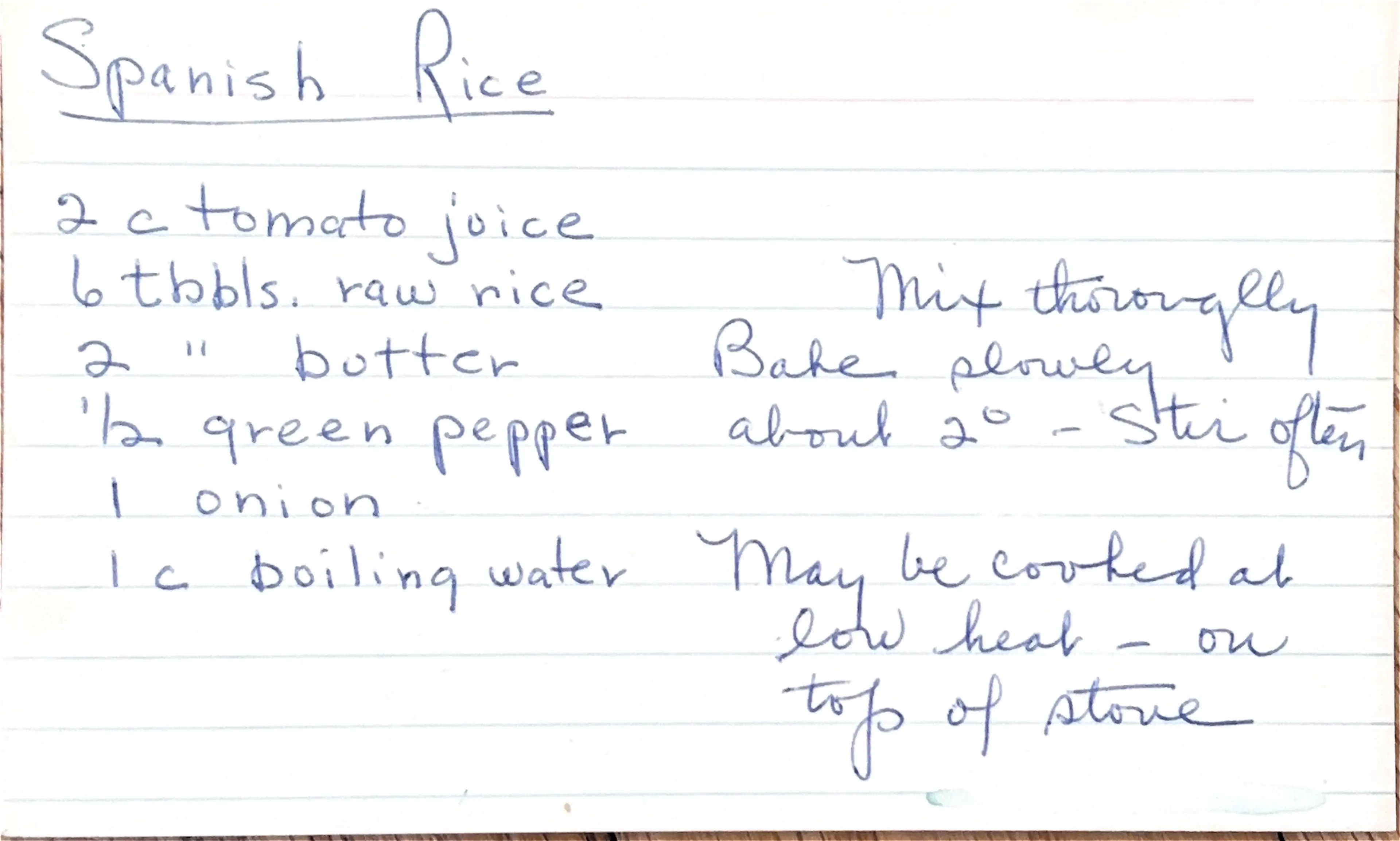 Spanish Rice