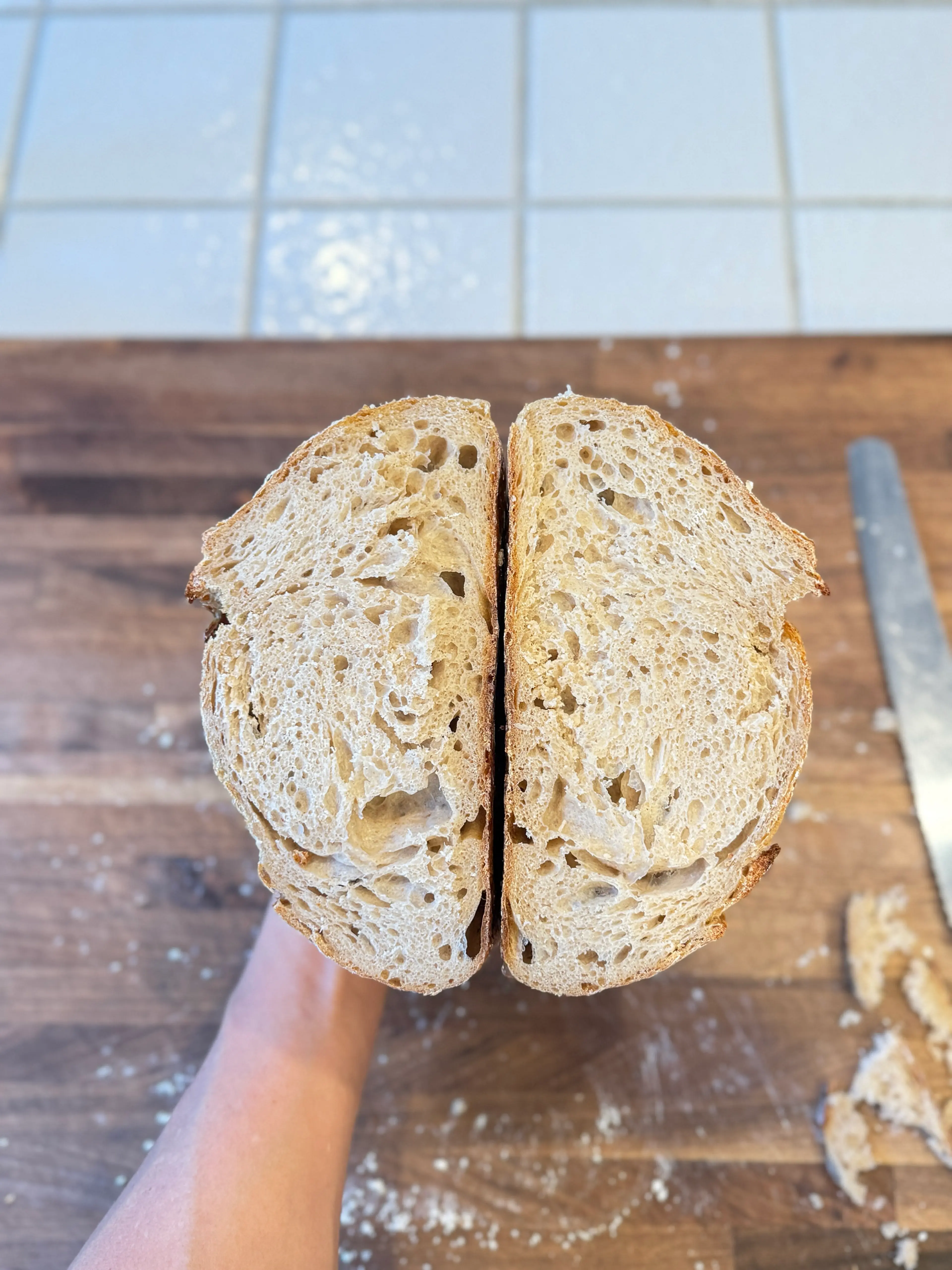 House Loaf - Sourdough Bread (76% hydration)