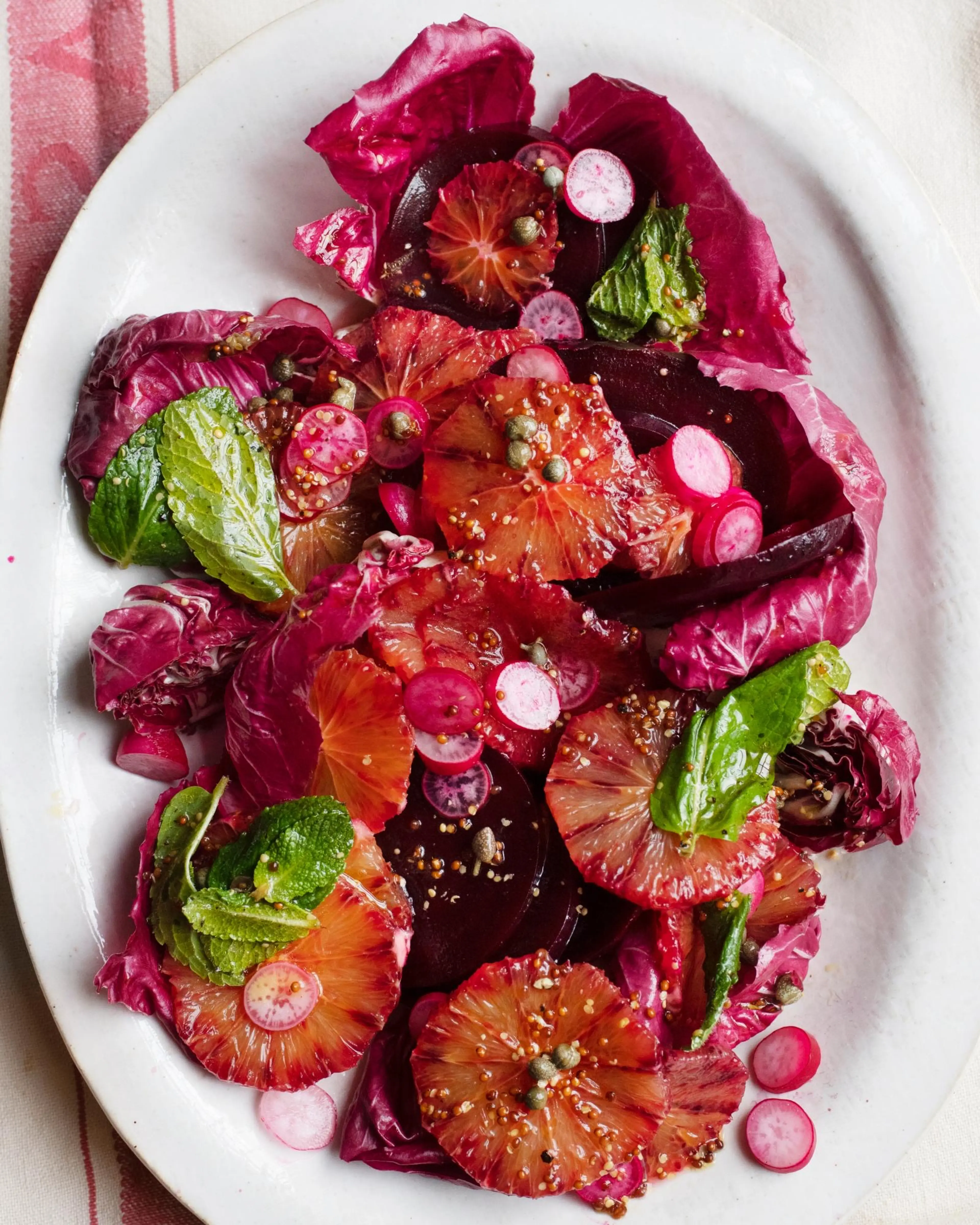 Rote Bete und Blutorangen