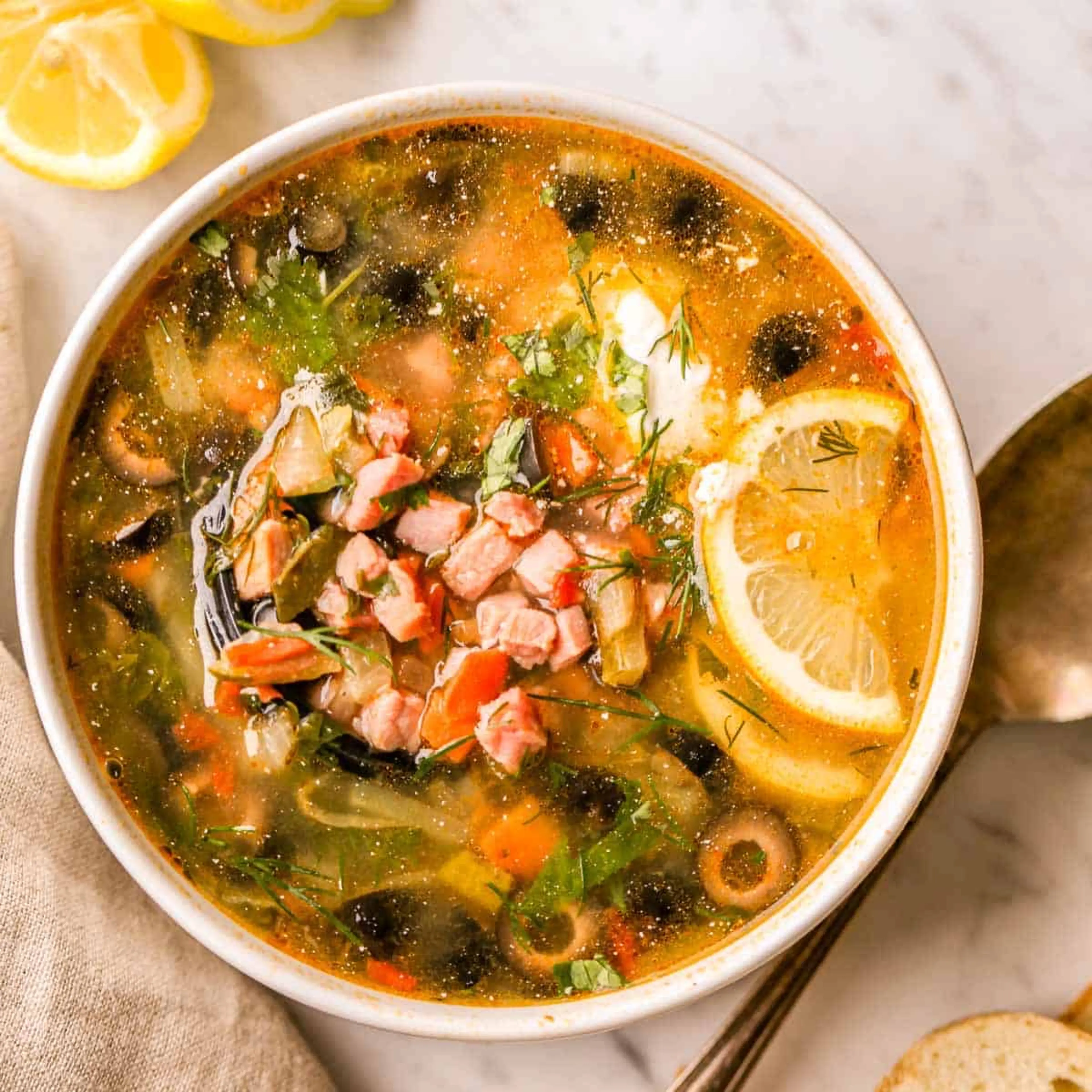 Solyanka Soup Recipe
