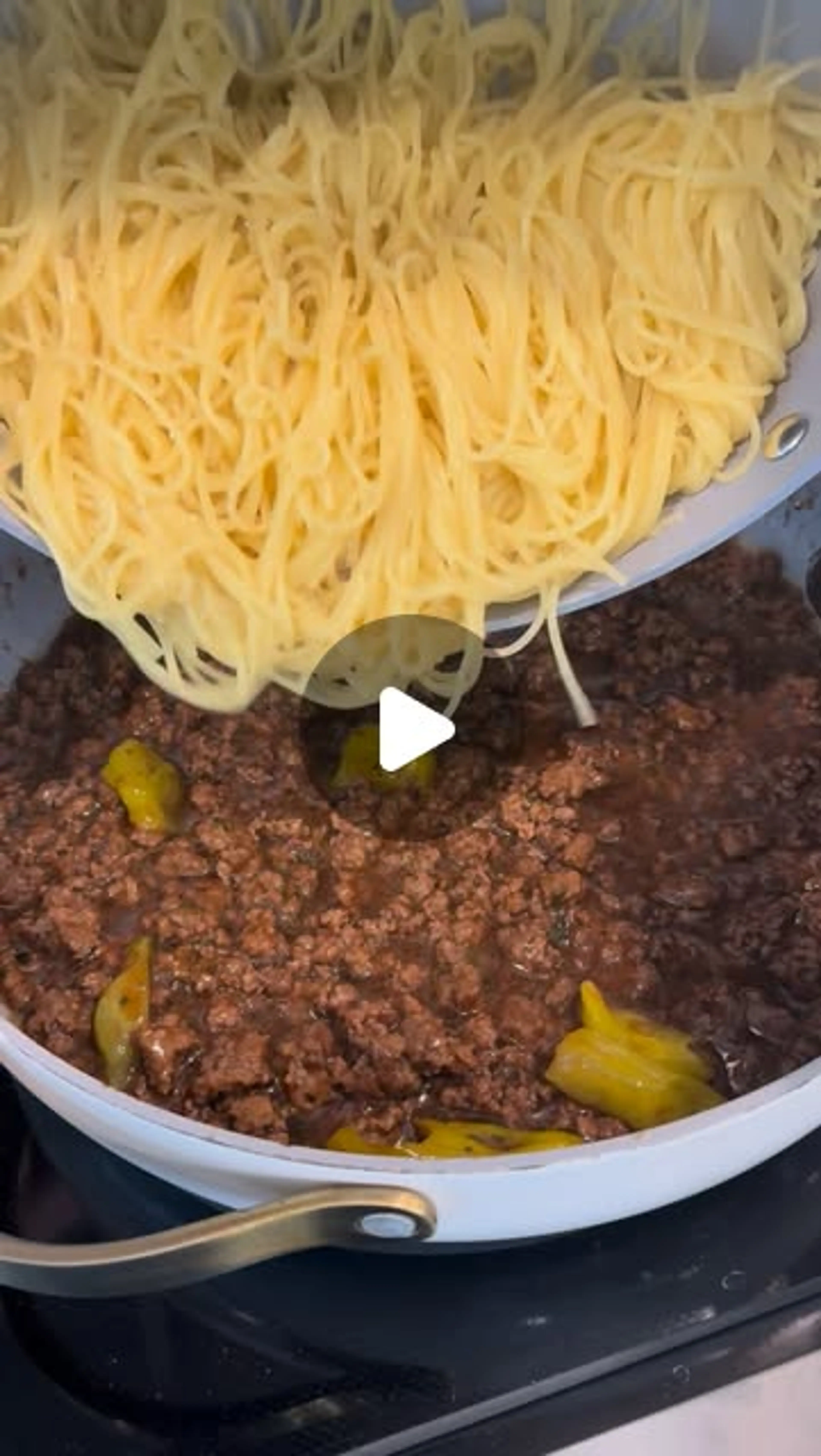 Mississippi Beef Angel Hair Pasta