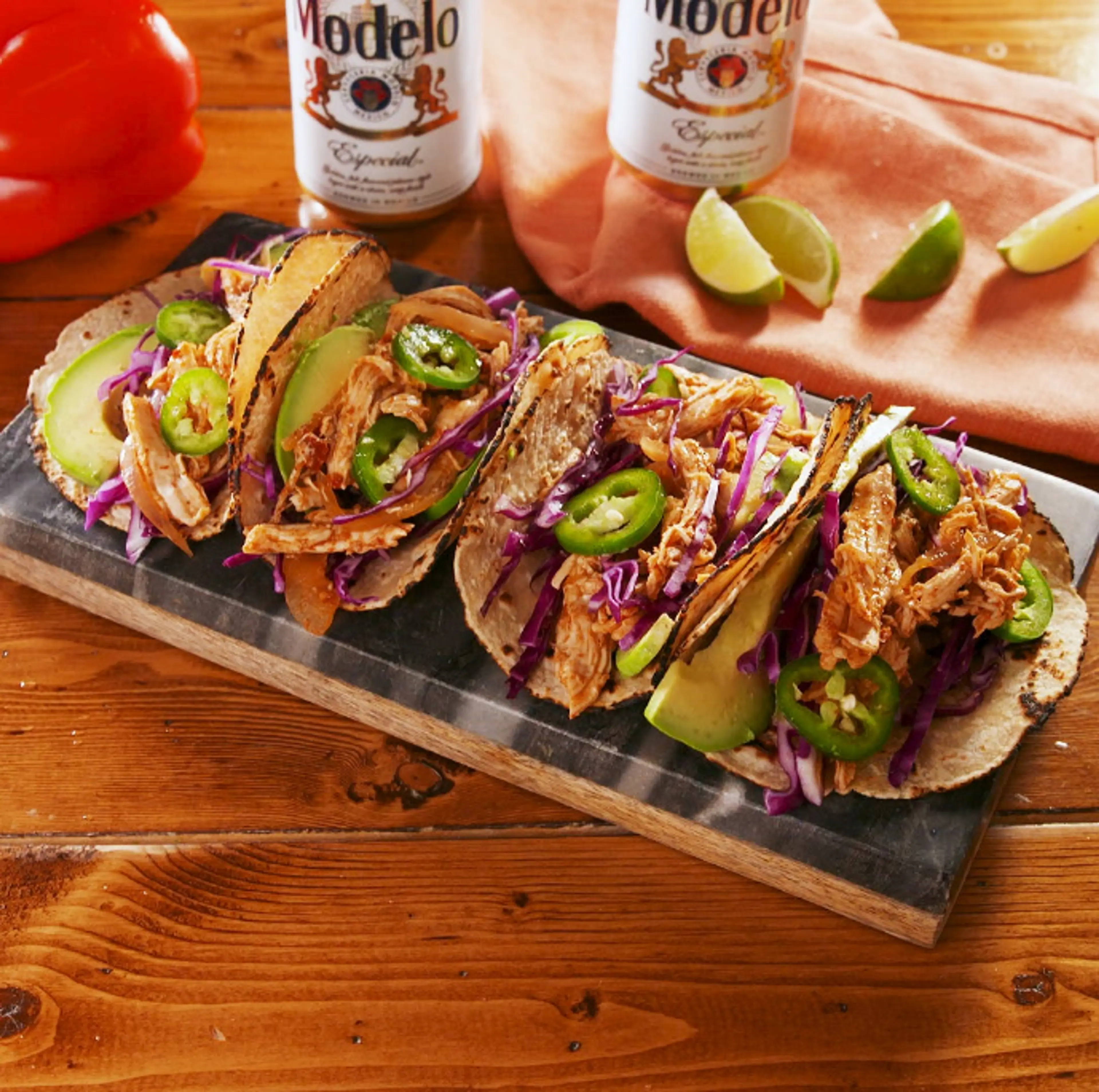 Slow Cooker Chicken Tacos
