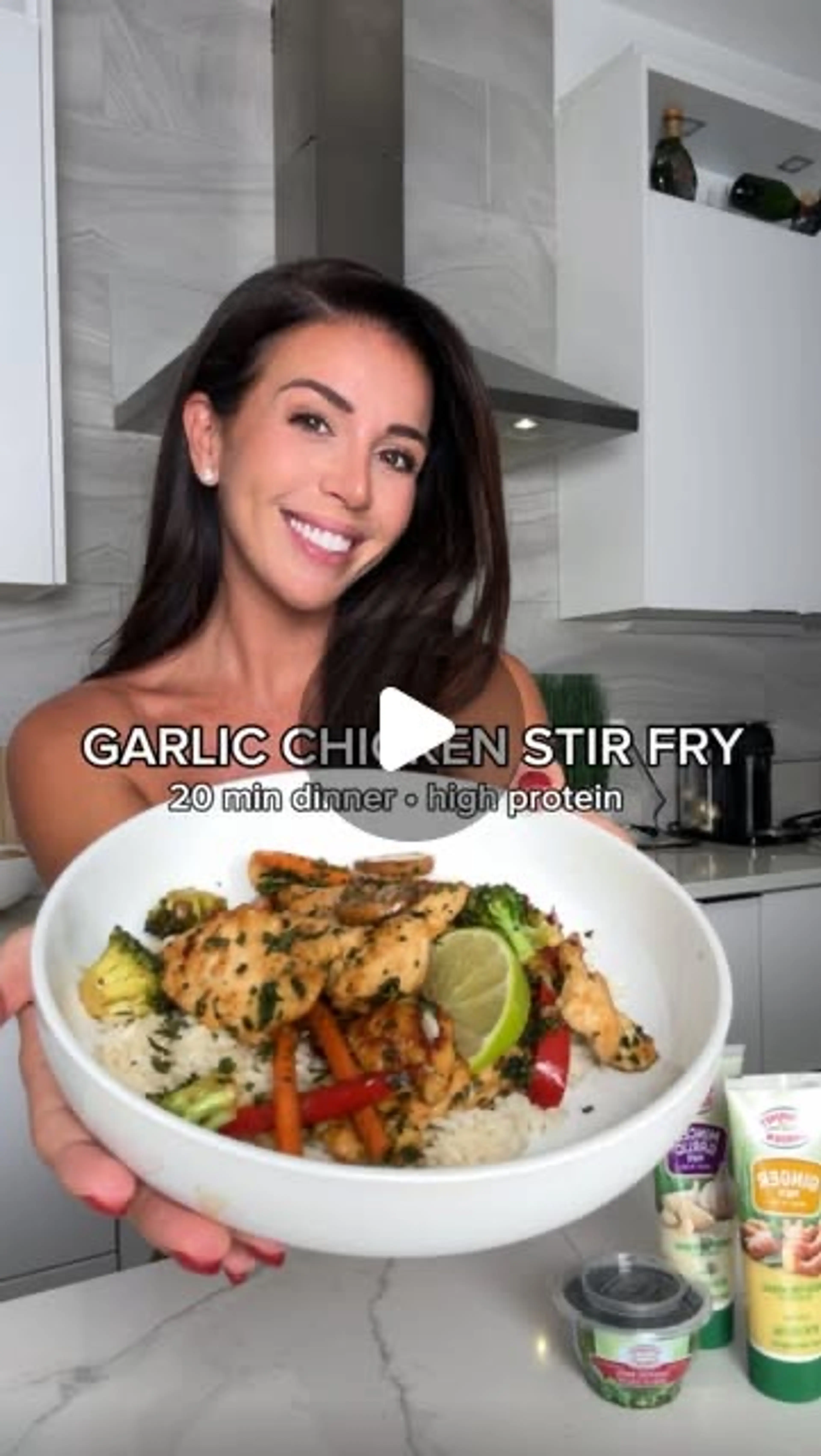 20 Min Ginger Garlic Chicken Stir Fry