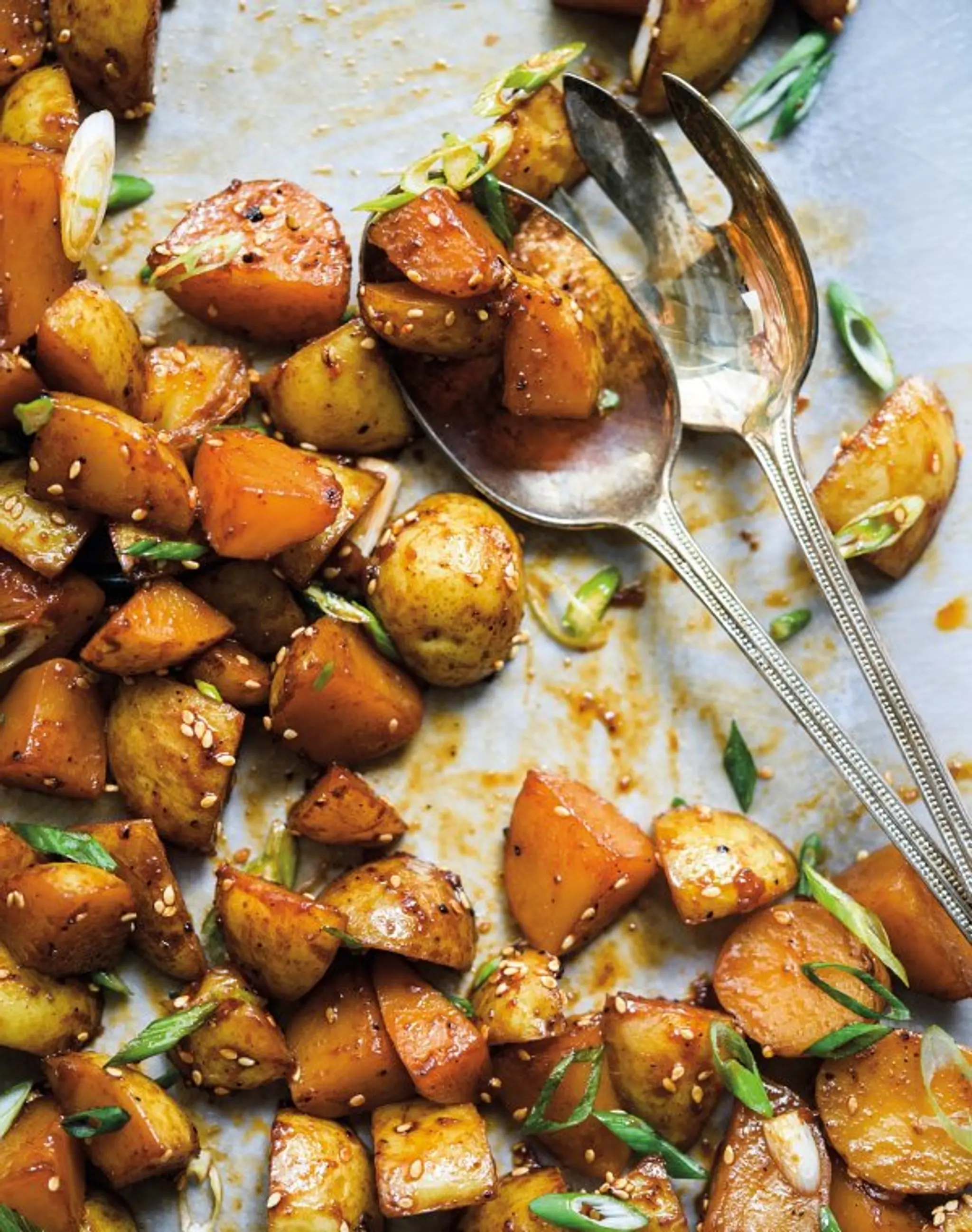 Gochujang-Glazed Potatoes (Gamja Jorim)