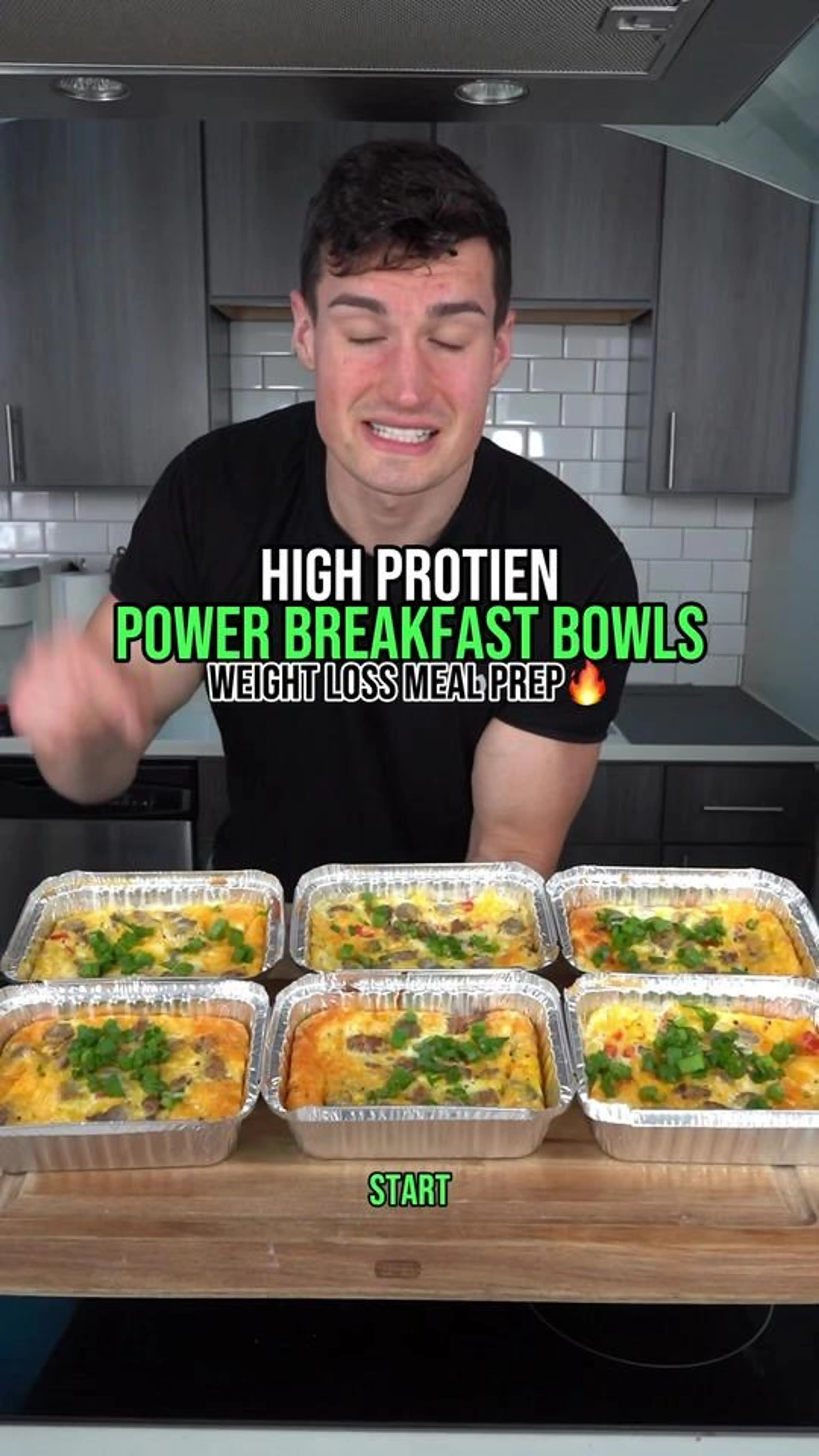 High Protein Power Breakfast Bowls