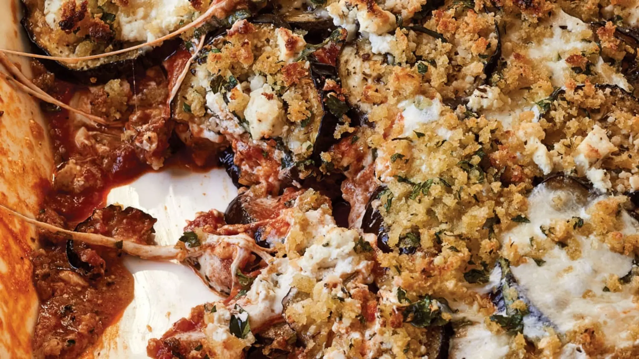 Ina Garten’s Roasted Eggplant Parmesan