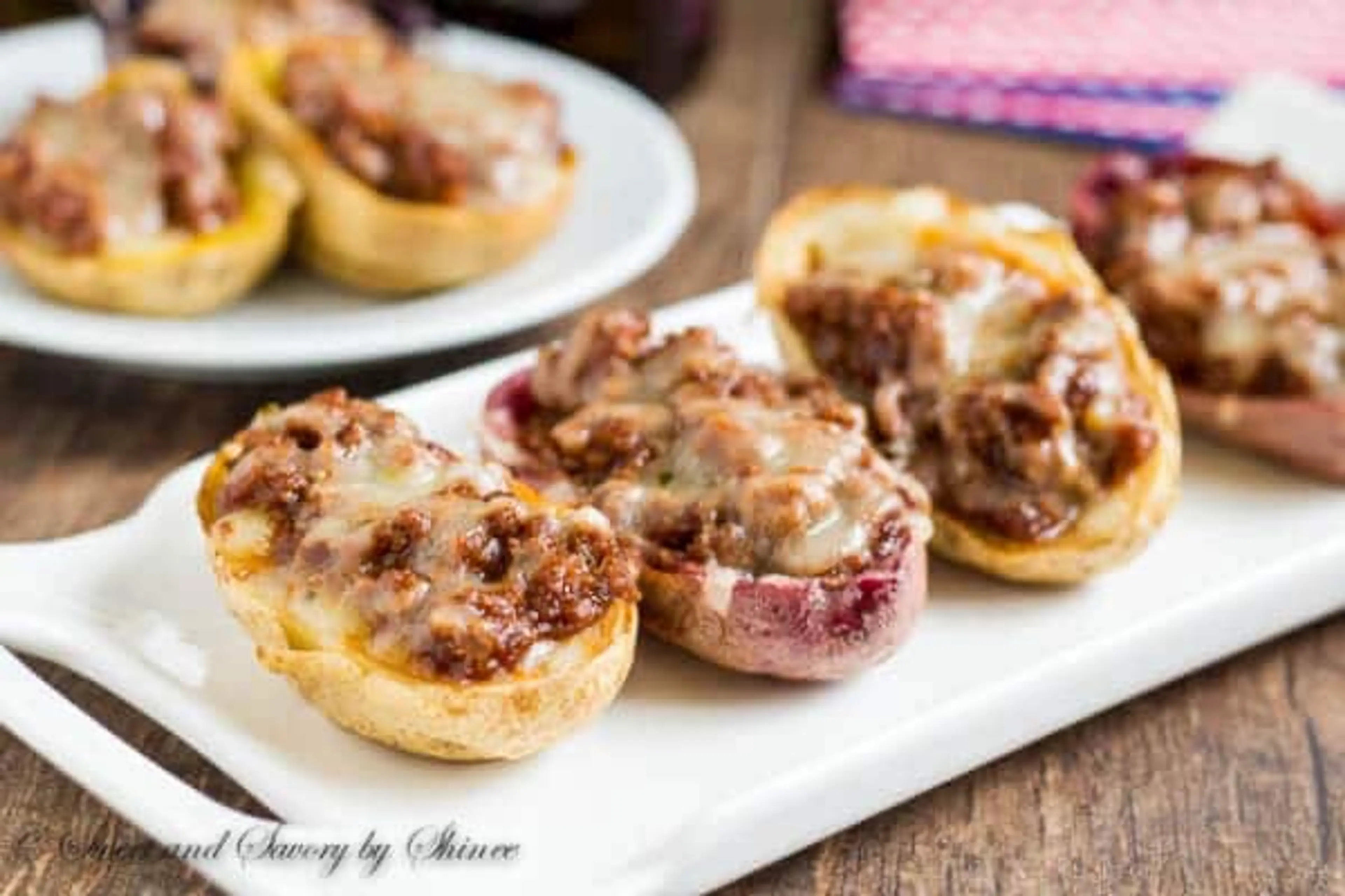 Sloppy Joes Potato Skins