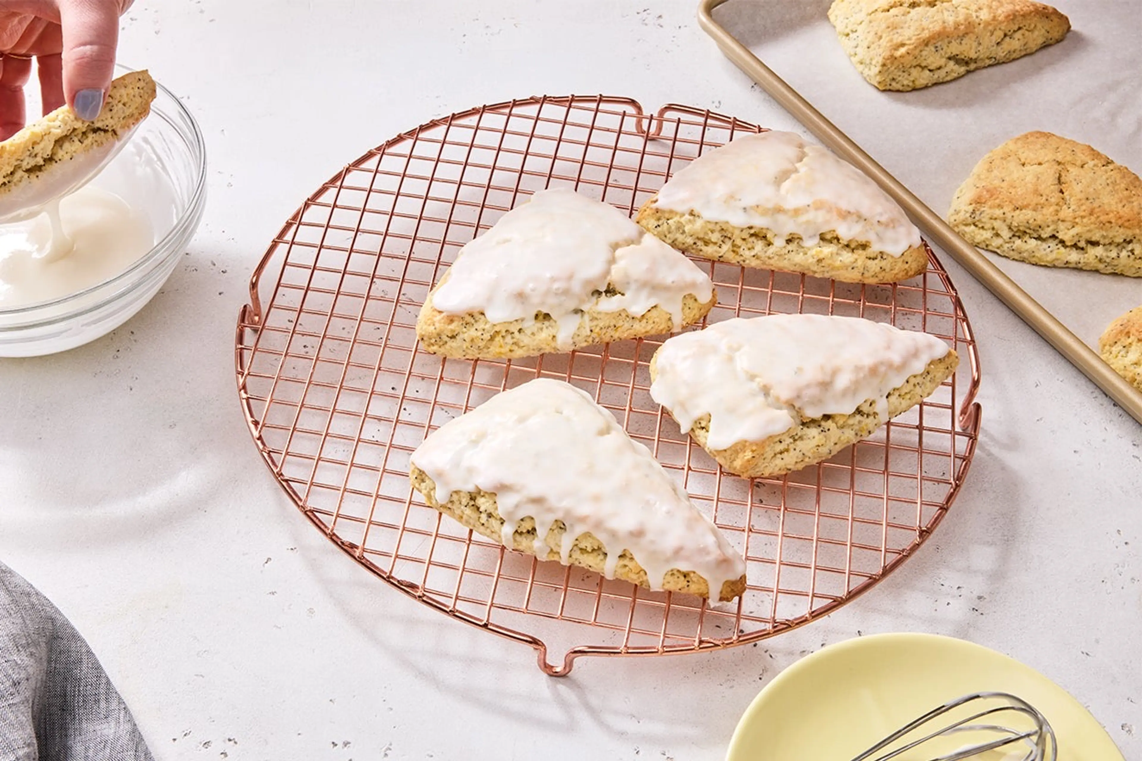 Lemon Poppy Seed Scones | Umami